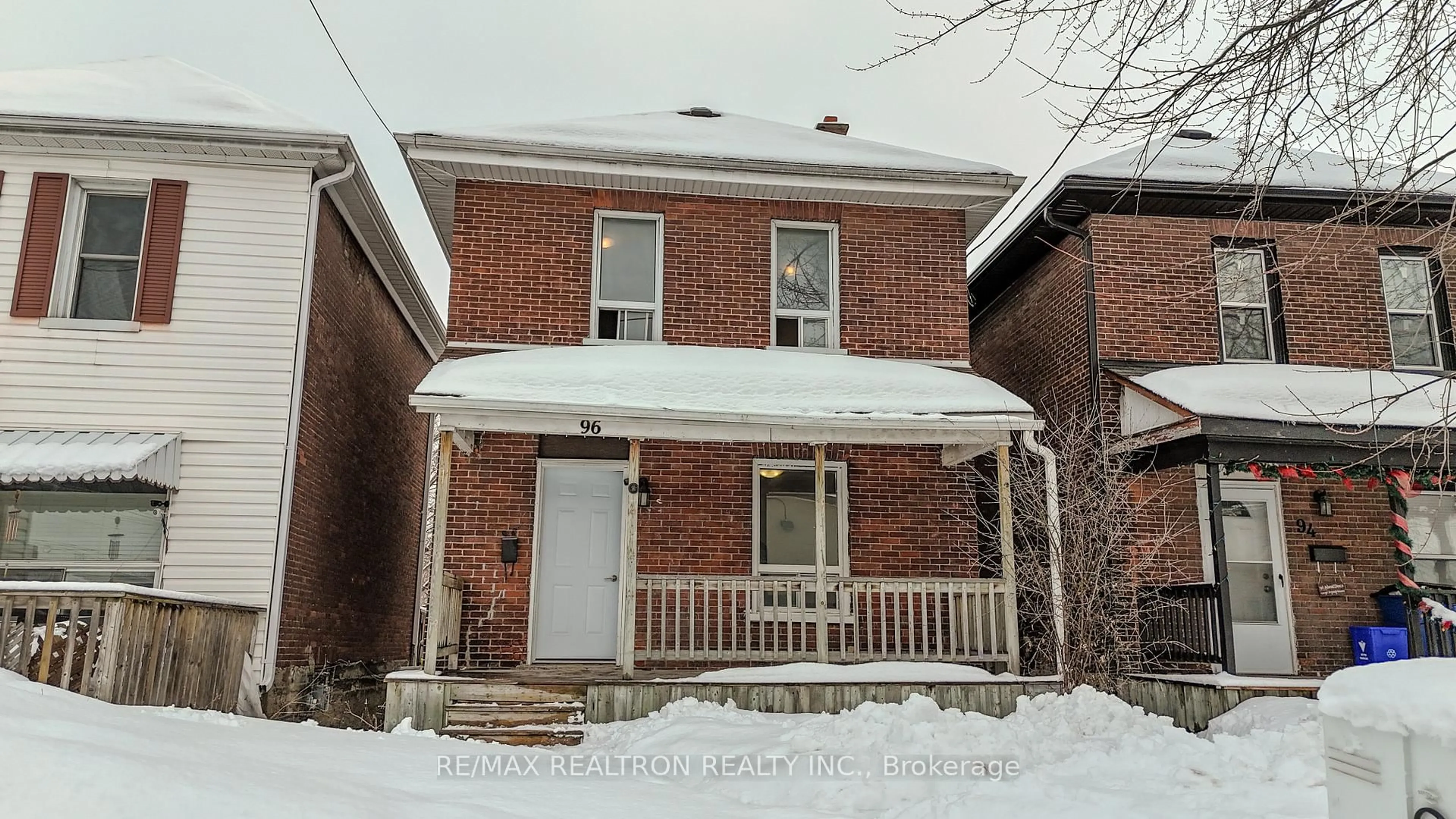 Home with brick exterior material, street for 96 Stewart St, Peterborough Ontario K9J 3M2