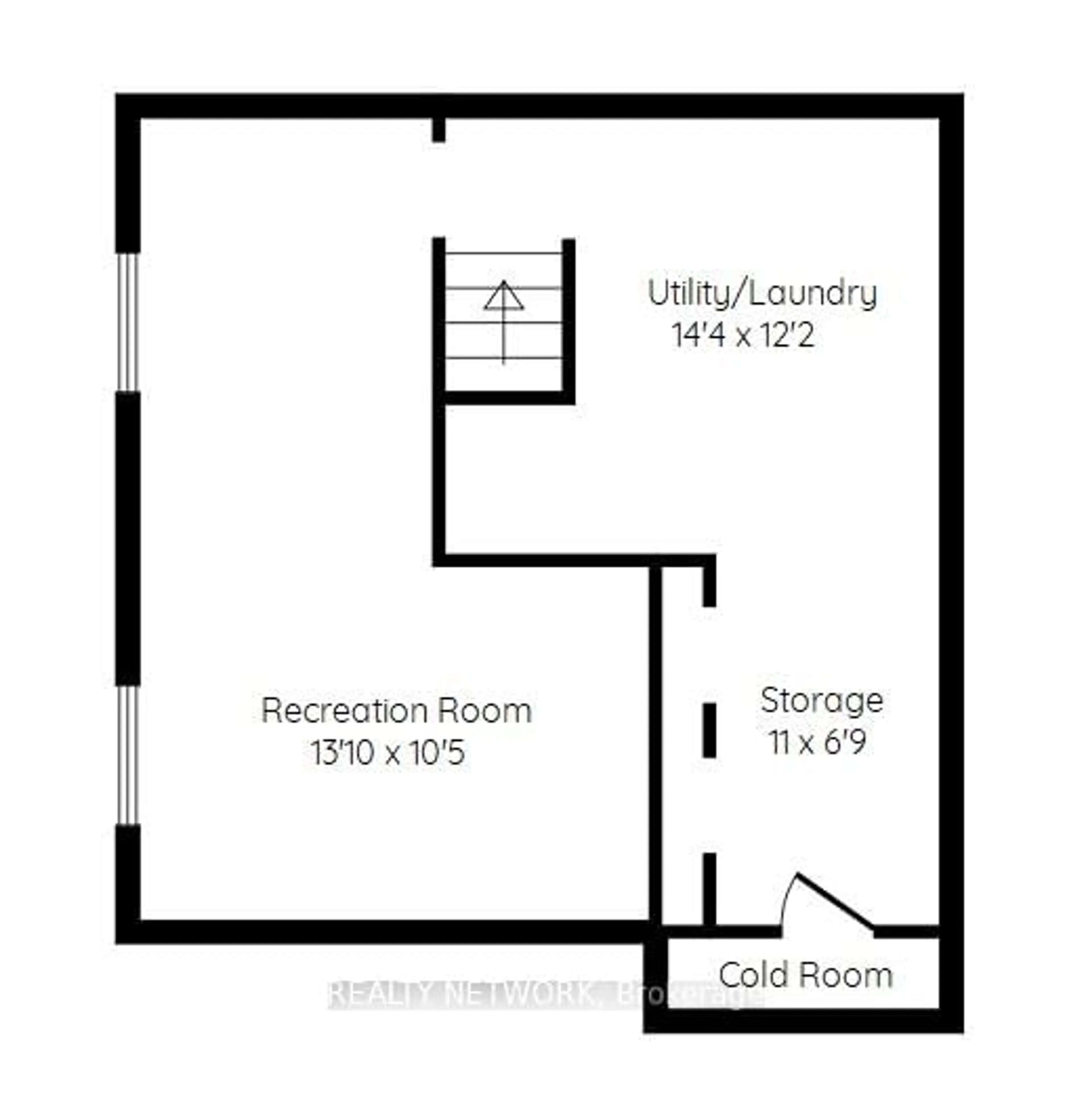 Floor plan for 21 Eastvale Pl, Hamilton Ontario L8H 1N9