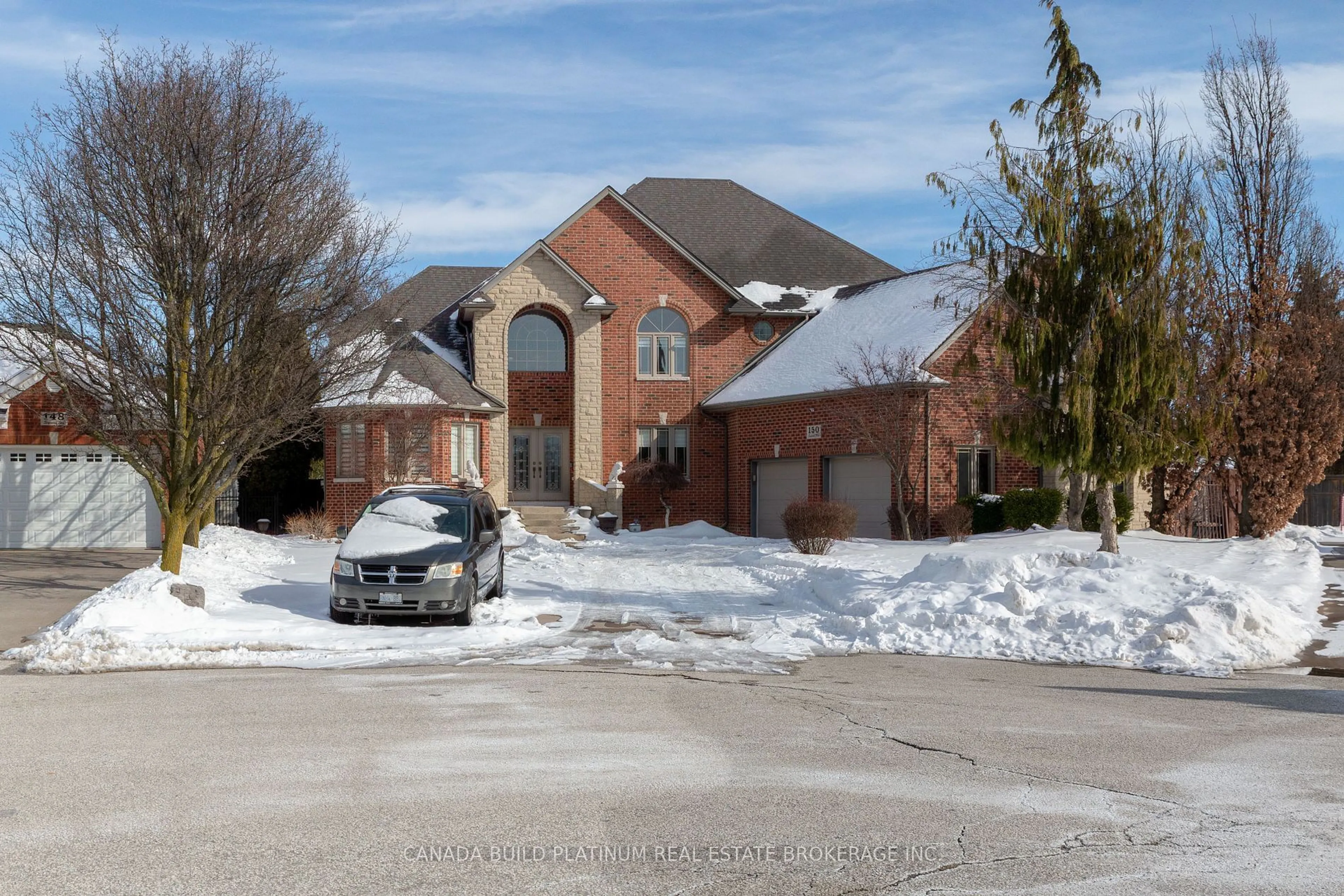 Home with brick exterior material, street for 150 Seymour Cres, Lakeshore Ontario N8N 4X9