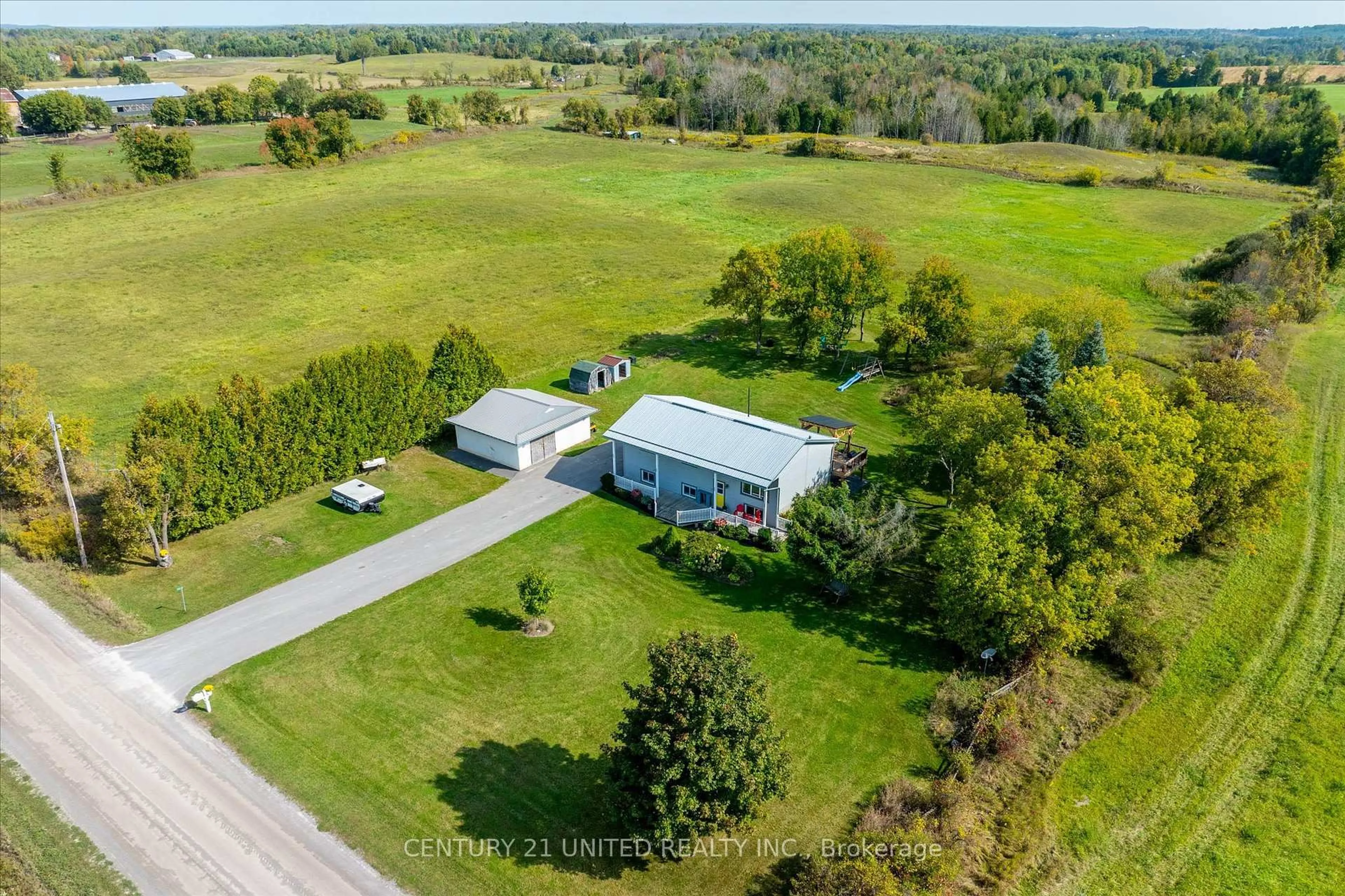 A pic from outside/outdoor area/front of a property/back of a property/a pic from drone, unknown for 2483 Asphodel 6th Line, Asphodel-Norwood Ontario K0L 2V0