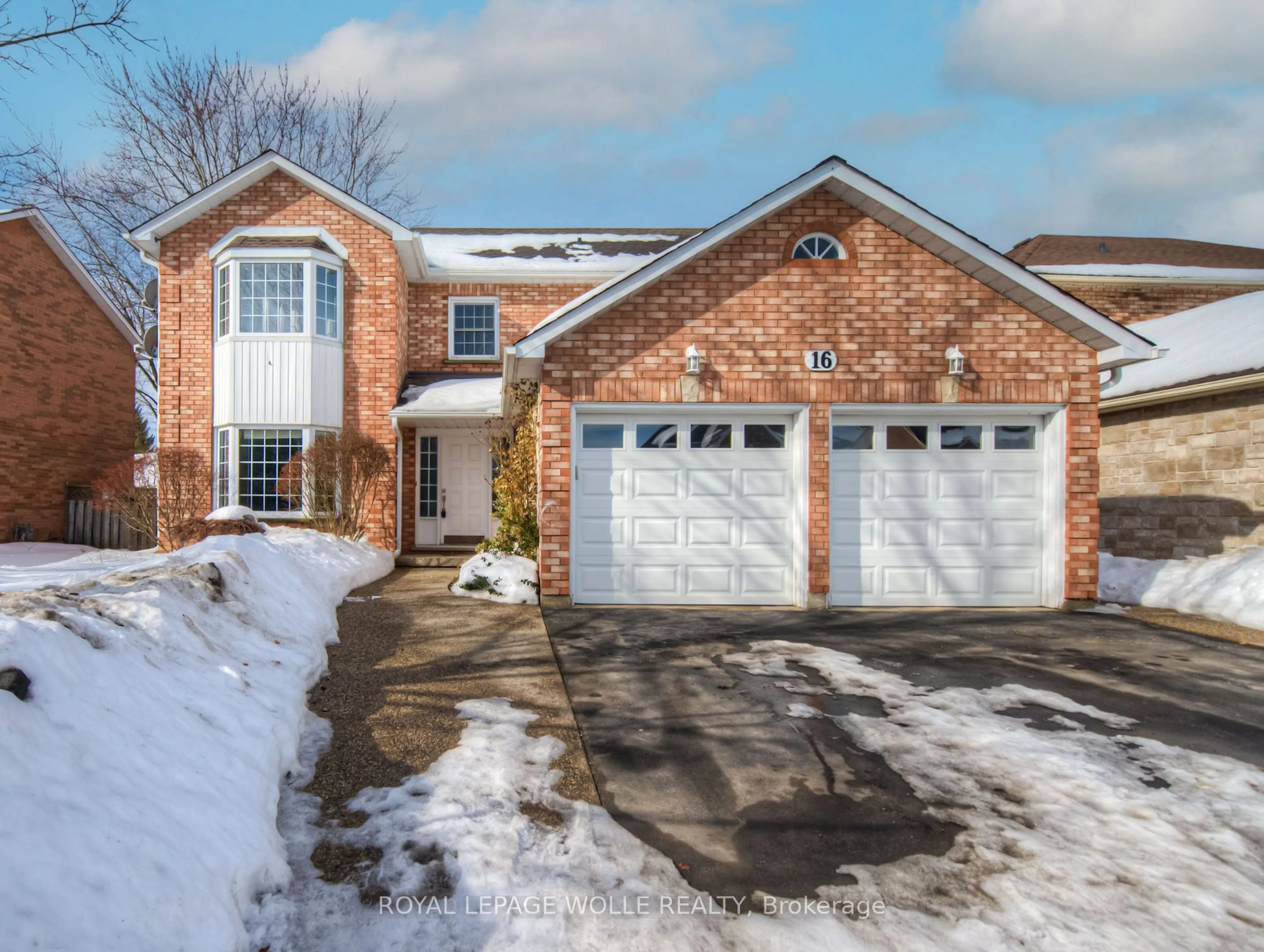 Home with brick exterior material, street for 16 Beasley Cres, Cambridge Ontario N1T 1J9