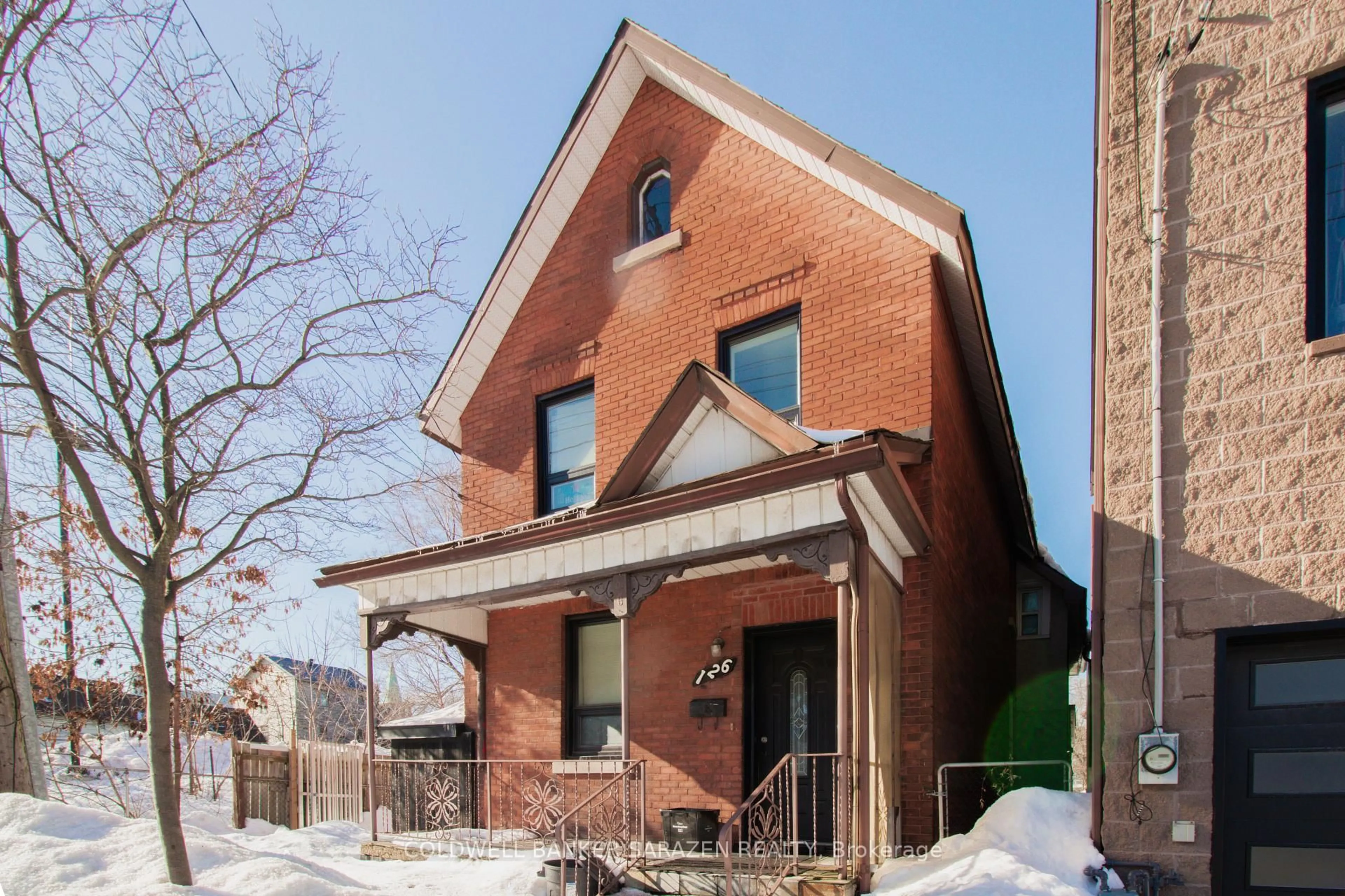 Home with brick exterior material, street for 126 Lebreton St, West Centre Town Ontario K1R 7H6