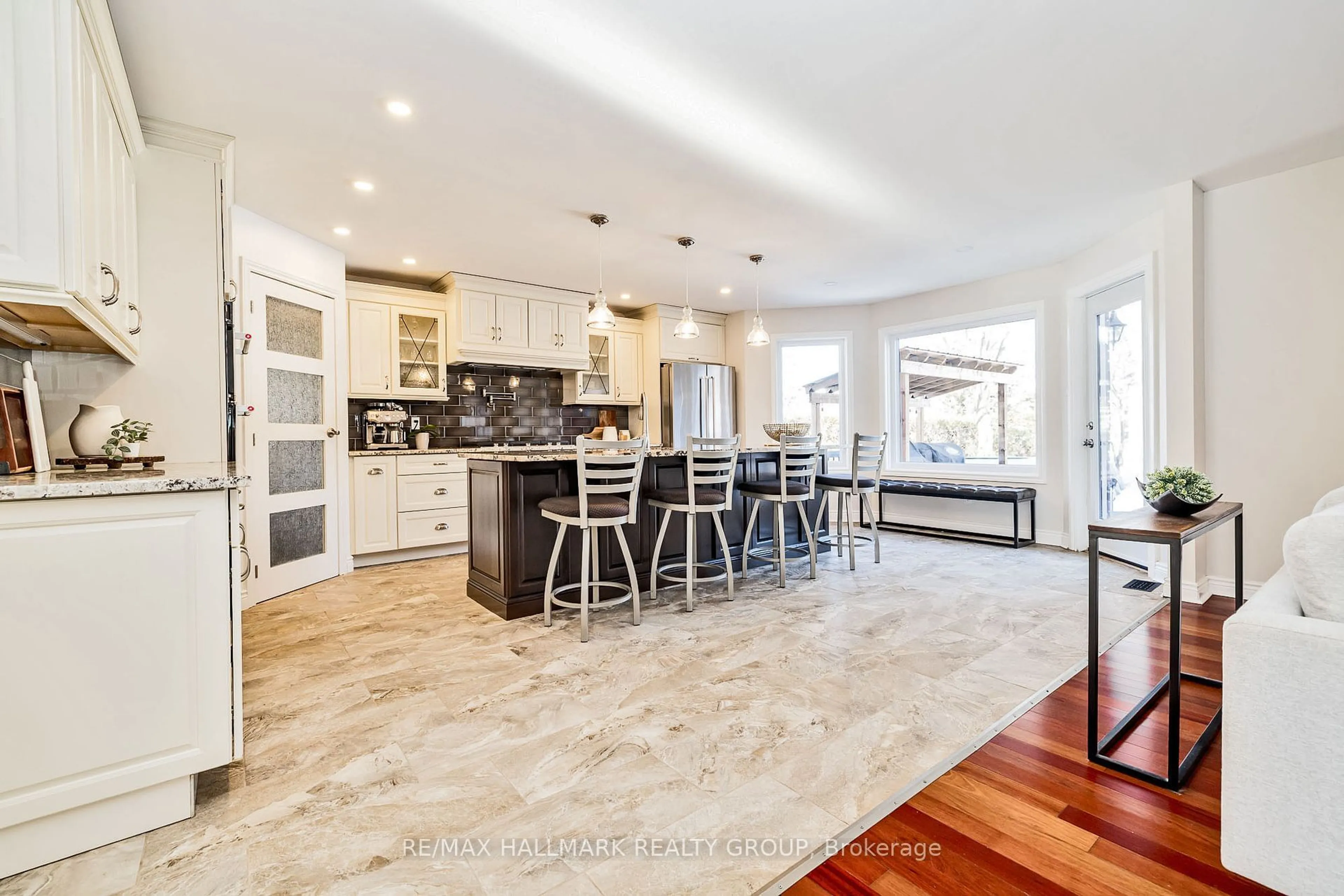 Open concept kitchen, ceramic/tile floor for 1349 Revell Dr, Manotick - Kars - Rideau Twp and Area Ontario K4M 1K8