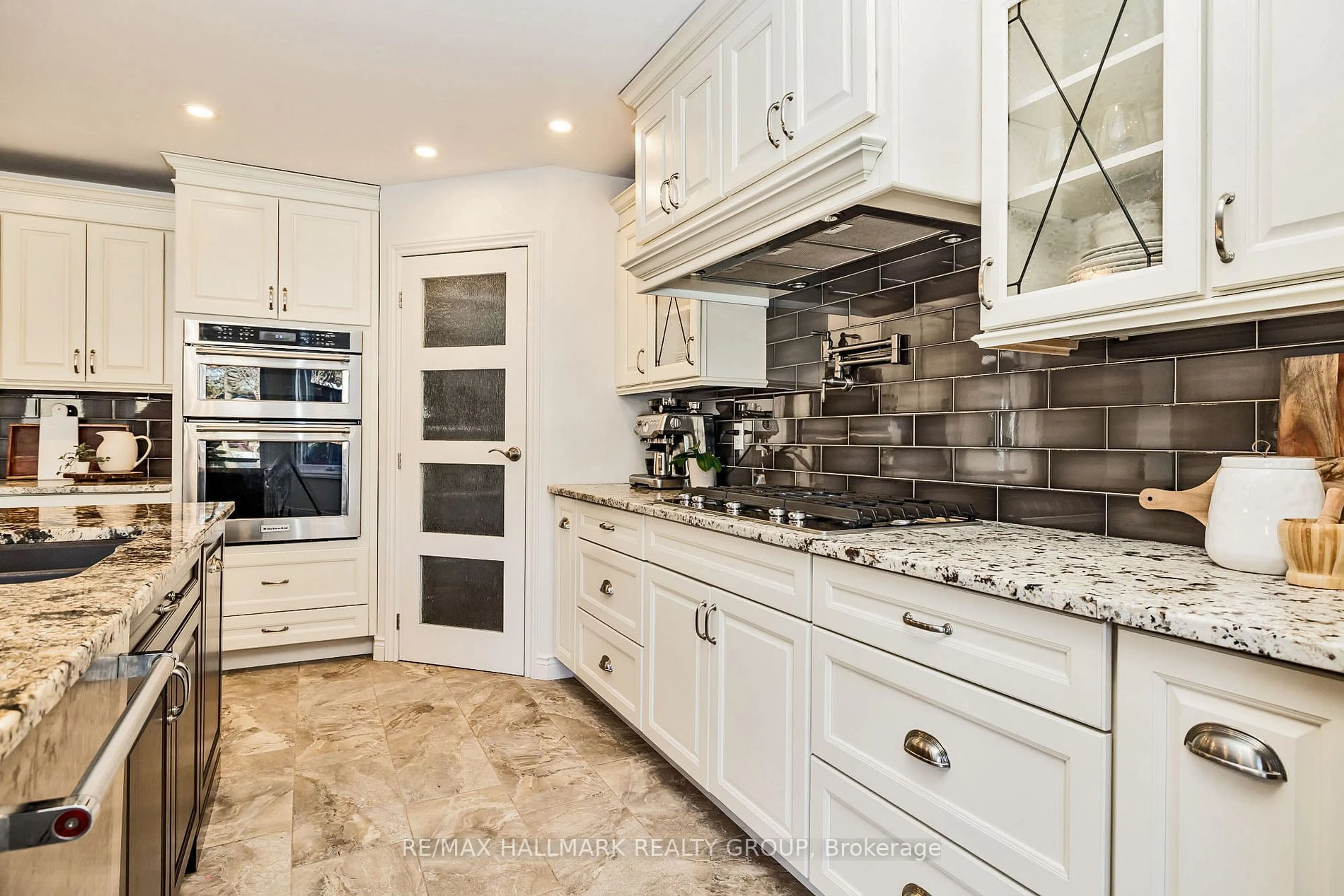 Contemporary kitchen, ceramic/tile floor for 1349 Revell Dr, Manotick - Kars - Rideau Twp and Area Ontario K4M 1K8