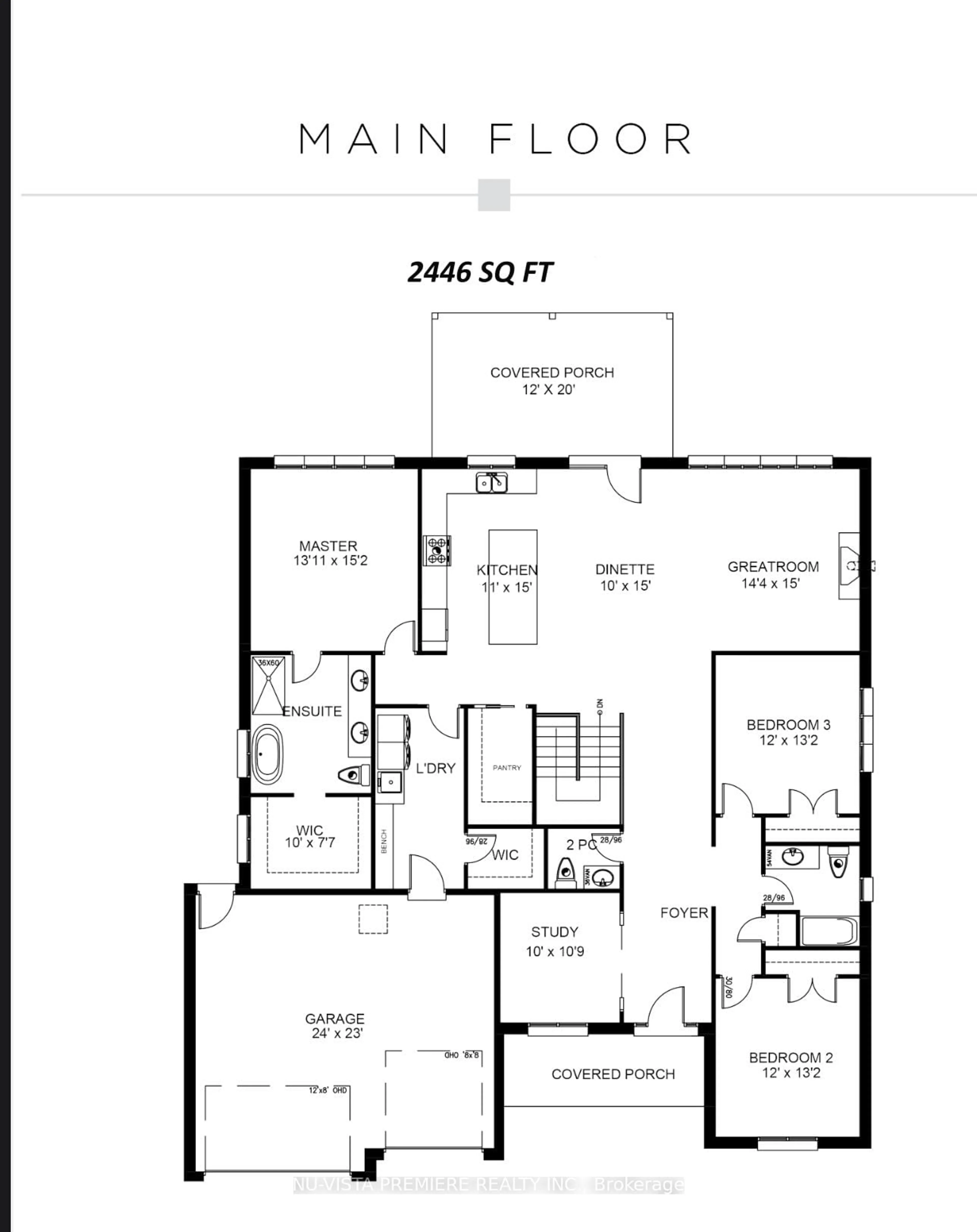 Floor plan for 317 MANHATTAN Dr, London Ontario N6K 0L5