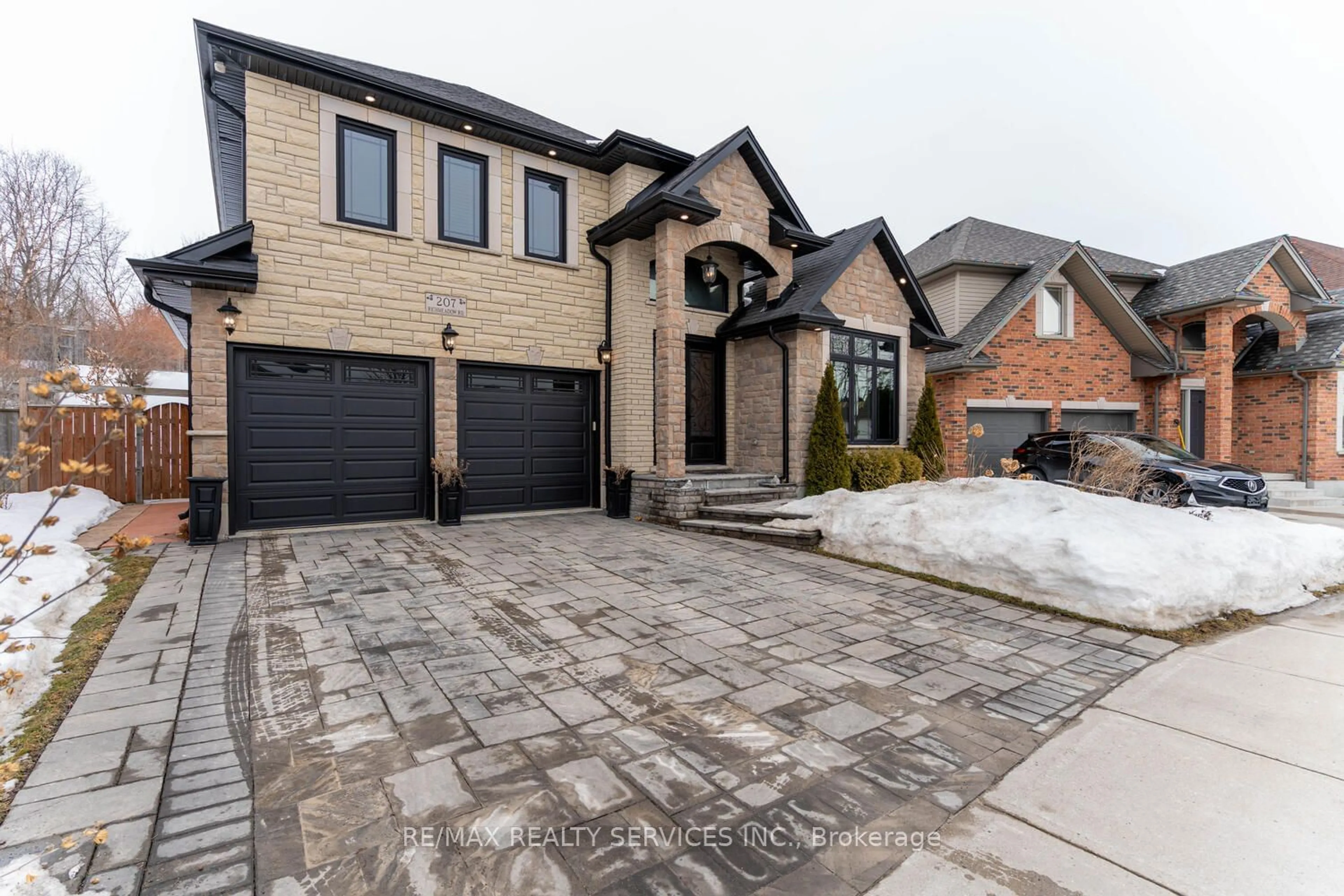 Home with brick exterior material, street for 207 Richmeadow Rd, London Ontario N6H 5T3