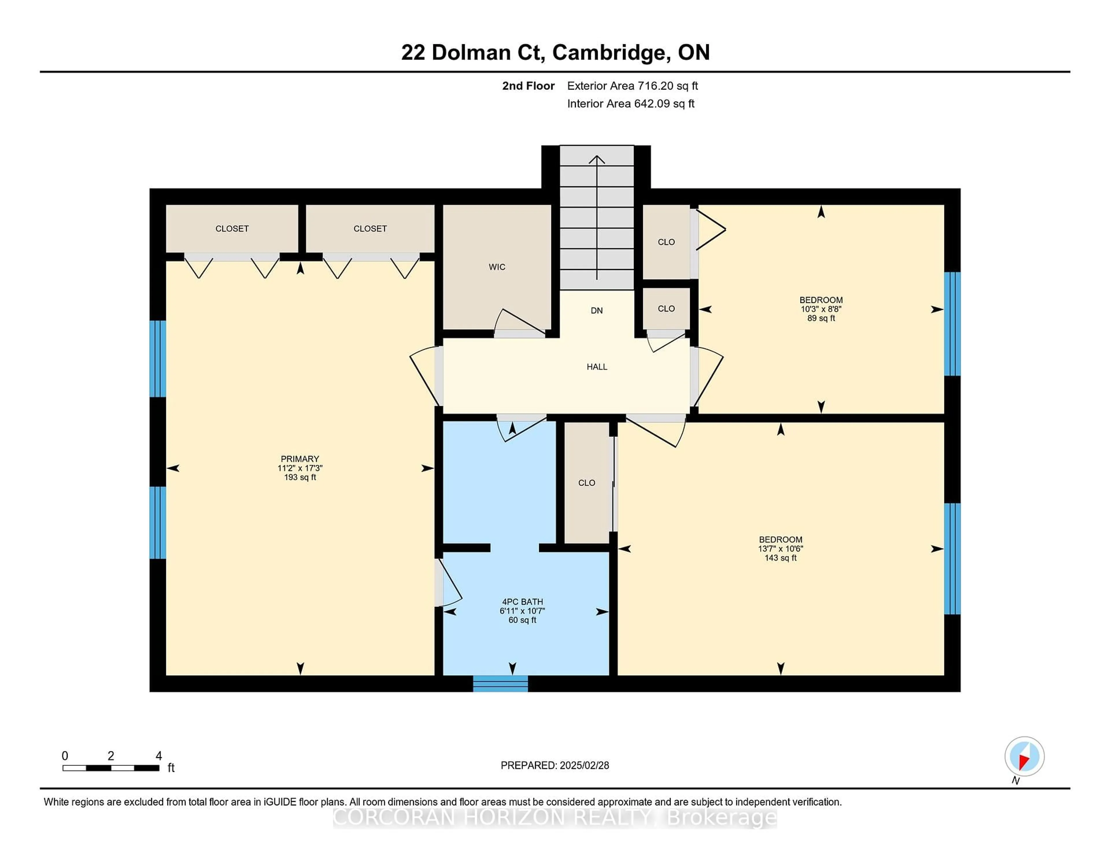 Floor plan for 22 Dolman Crt, Cambridge Ontario N1S 4G4