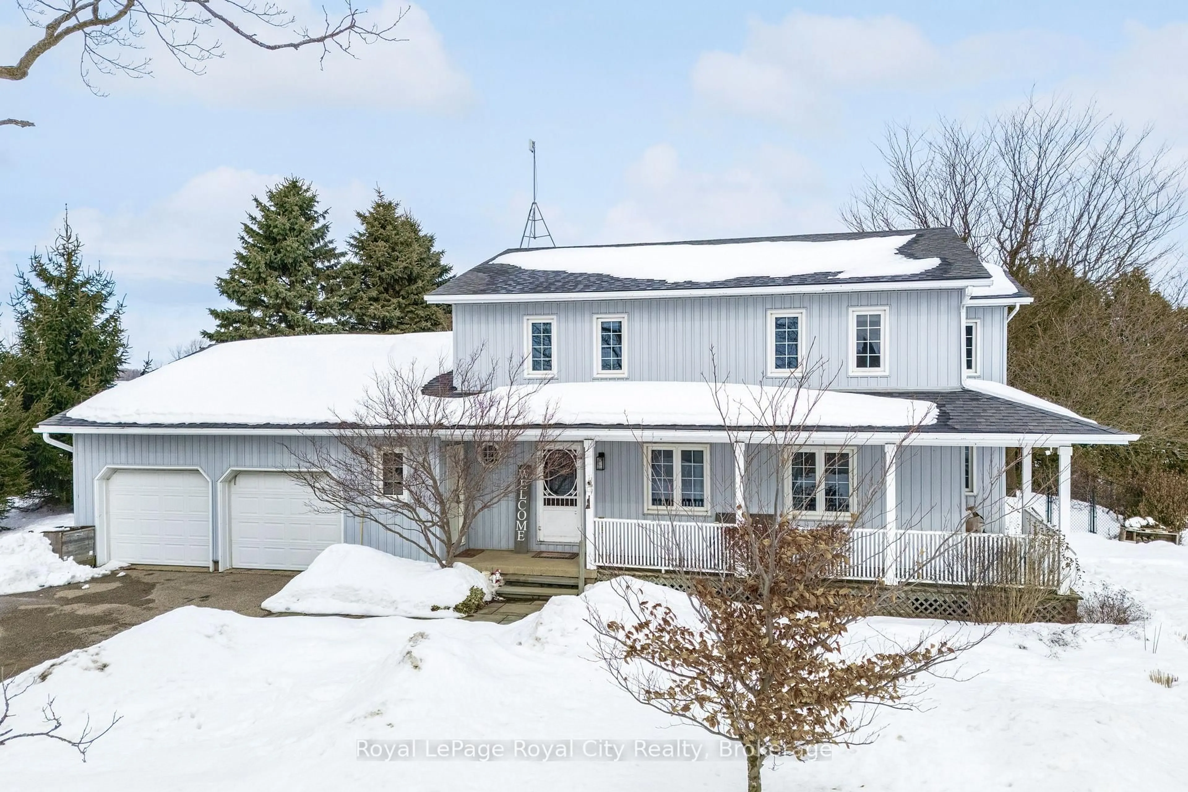 A pic from outside/outdoor area/front of a property/back of a property/a pic from drone, street for 6803 Third Line, Centre Wellington Ontario N0B 1S0