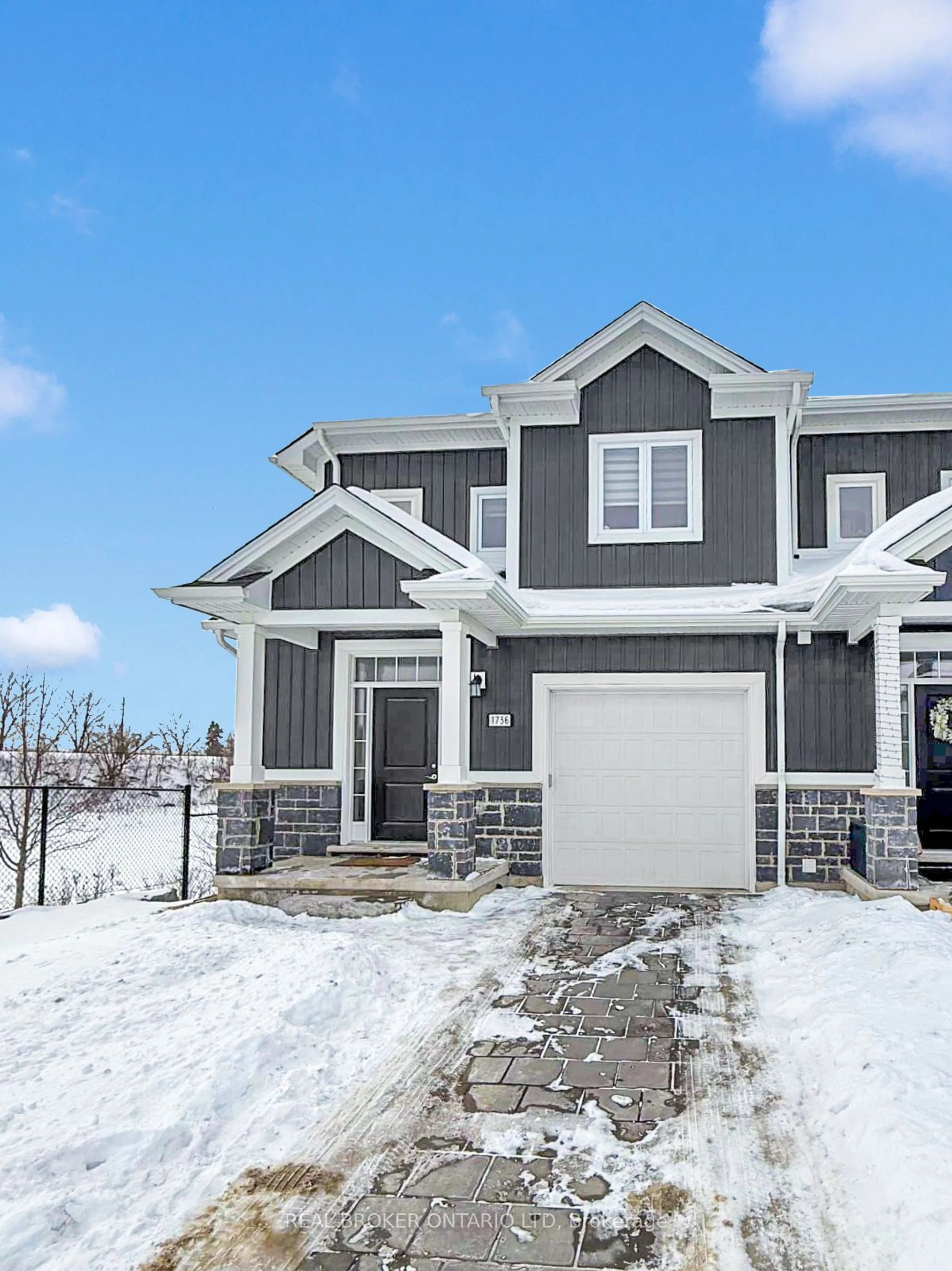 Home with vinyl exterior material, street for 1736 Finley Cres, London Ontario N6G 0W3