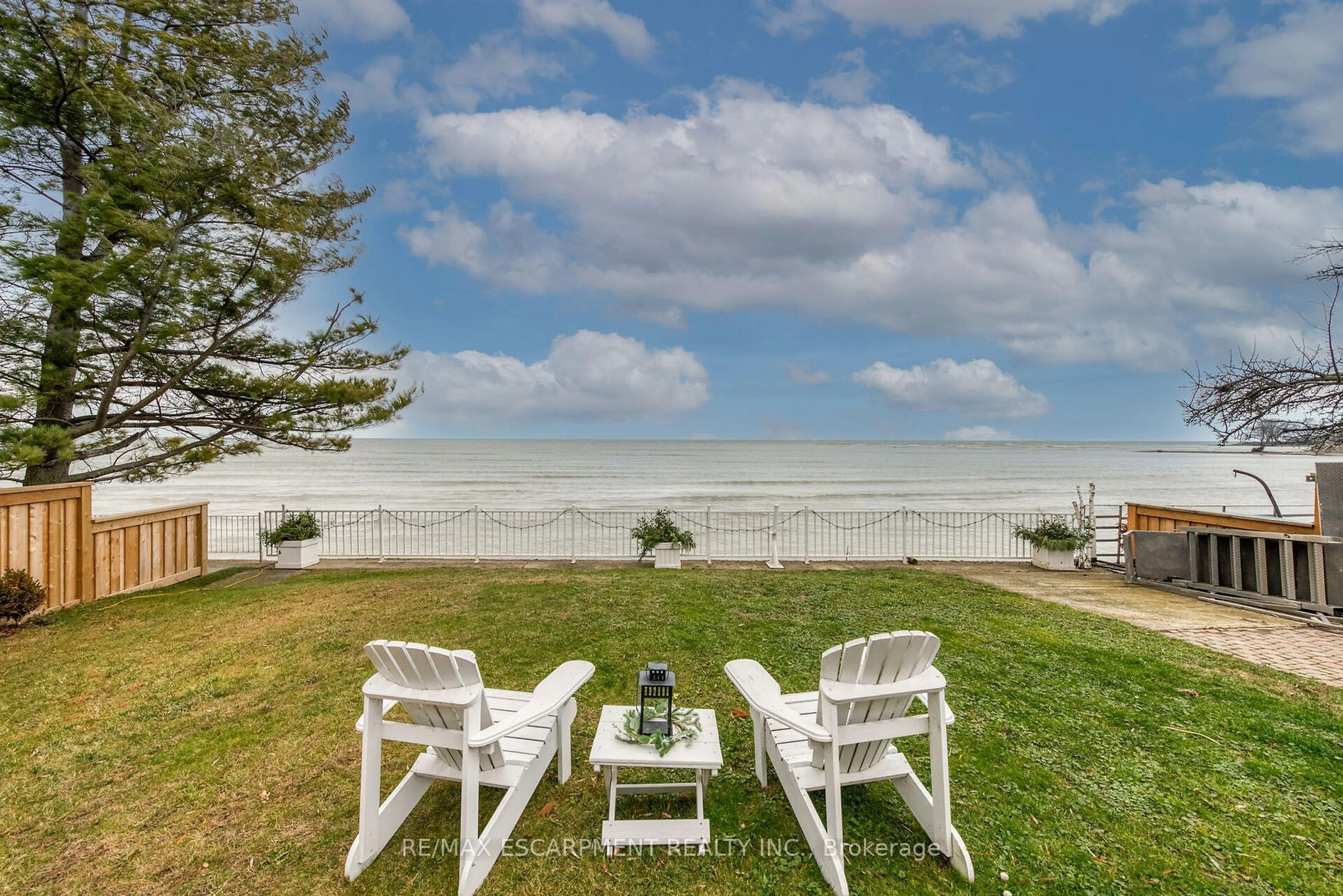 Patio, water/lake/river/ocean view for 1166 Lakeshore Rd, Haldimand Ontario N0A 1P0