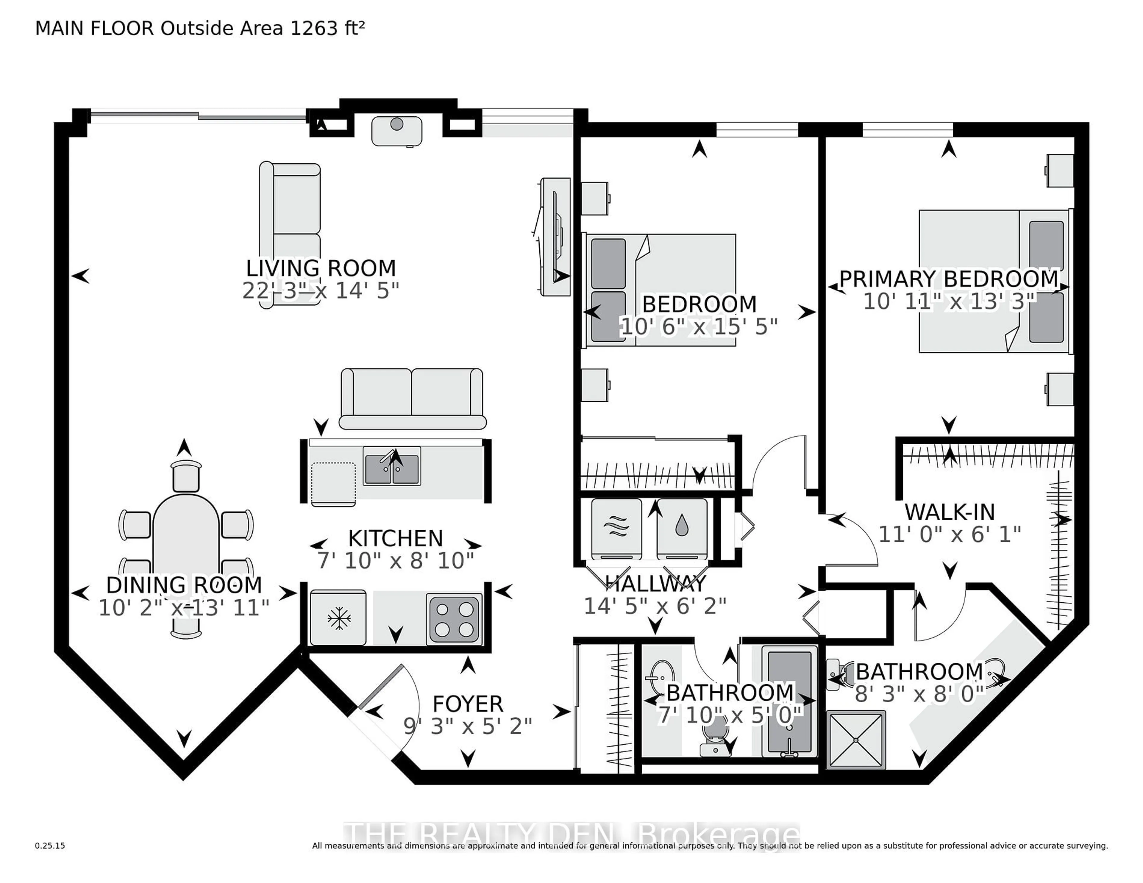 Floor plan for 8 Christopher Crt #603, Guelph Ontario N1G 4N7