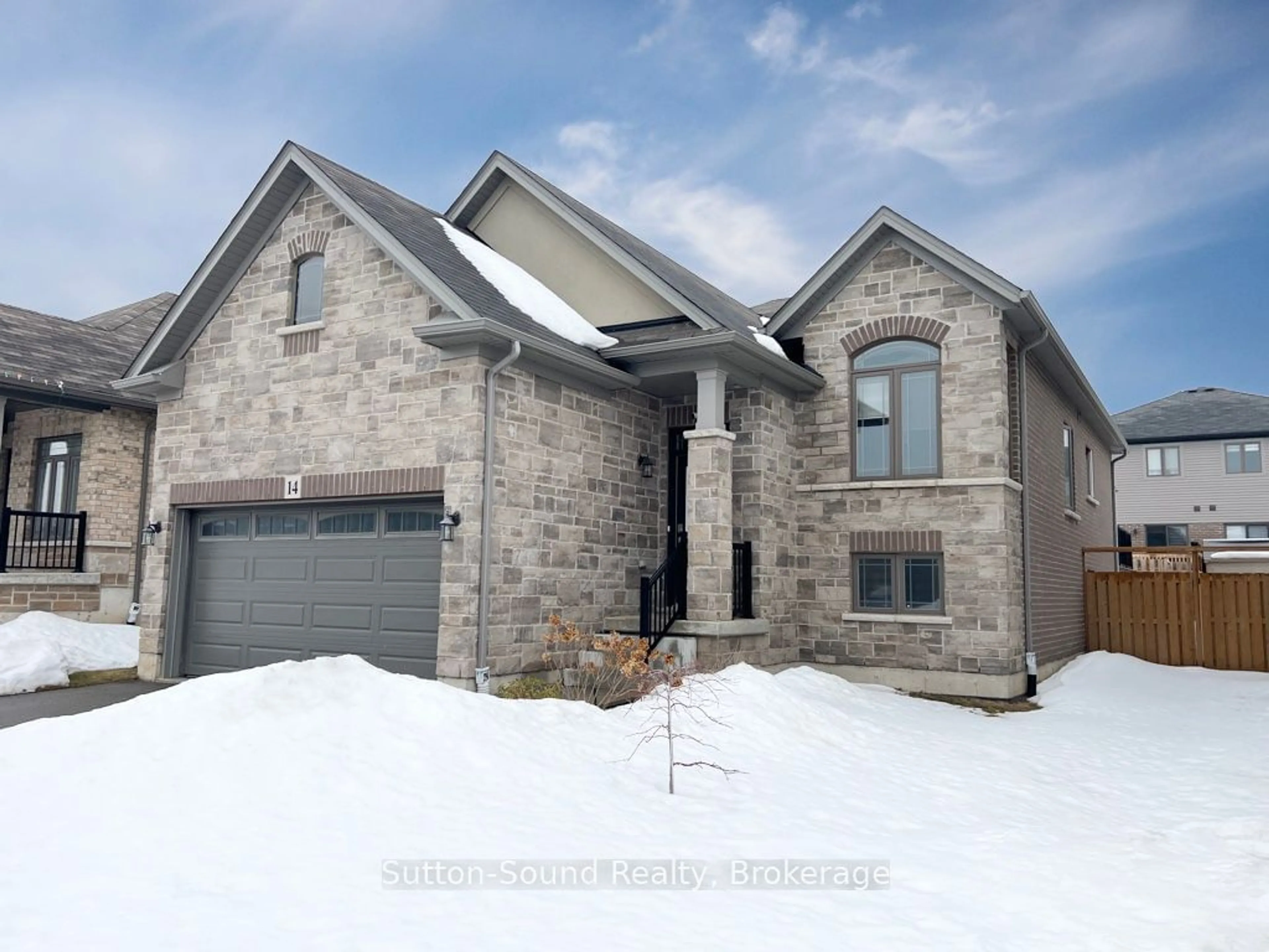 Home with brick exterior material, street for 14 Lydia Lane, Brant Ontario N3L 0H5