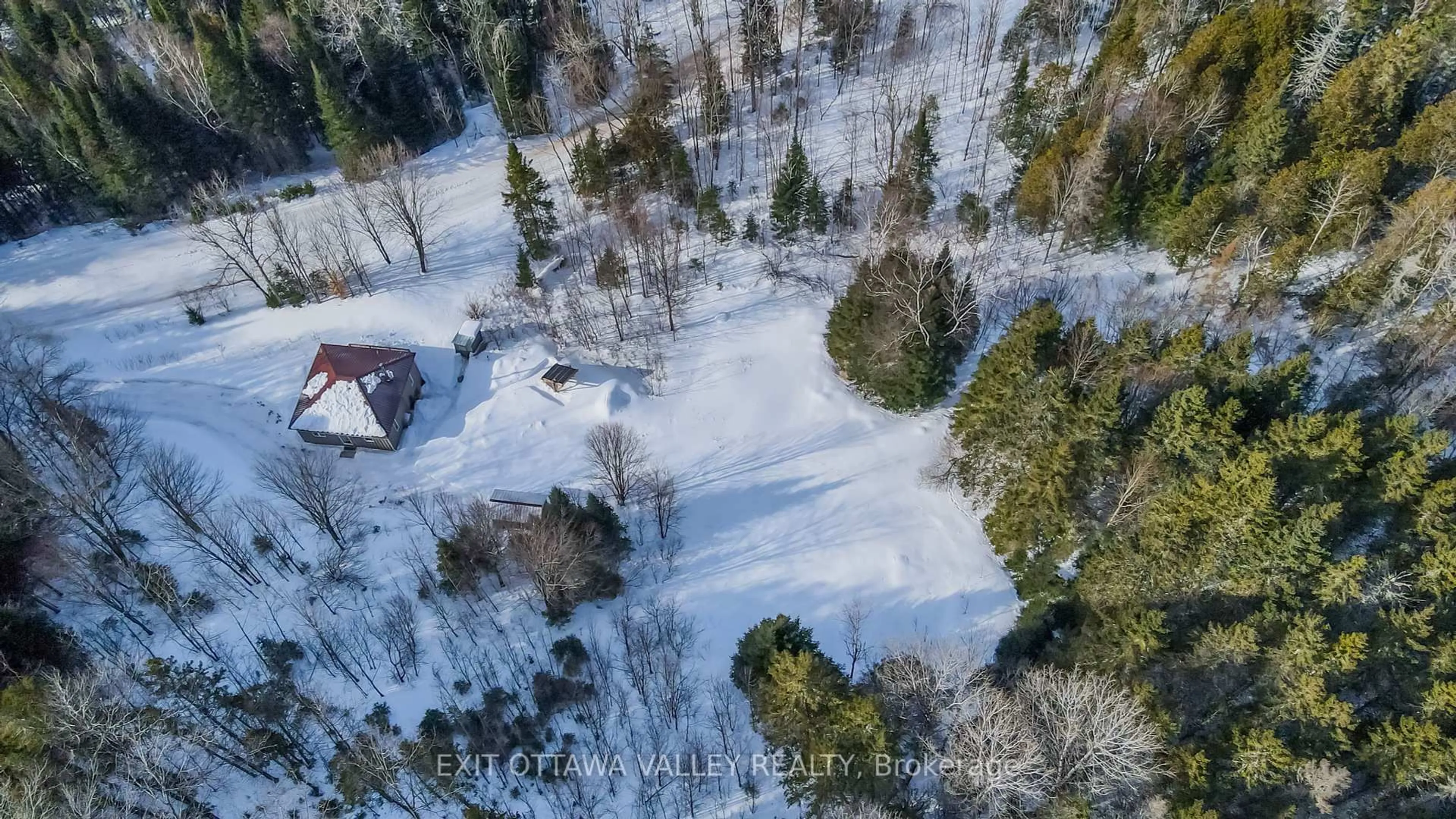 A pic from outside/outdoor area/front of a property/back of a property/a pic from drone, forest/trees view for 117 Craigmont Rd, Brudenell, Lyndoch and Raglan Ontario K0J 1L0