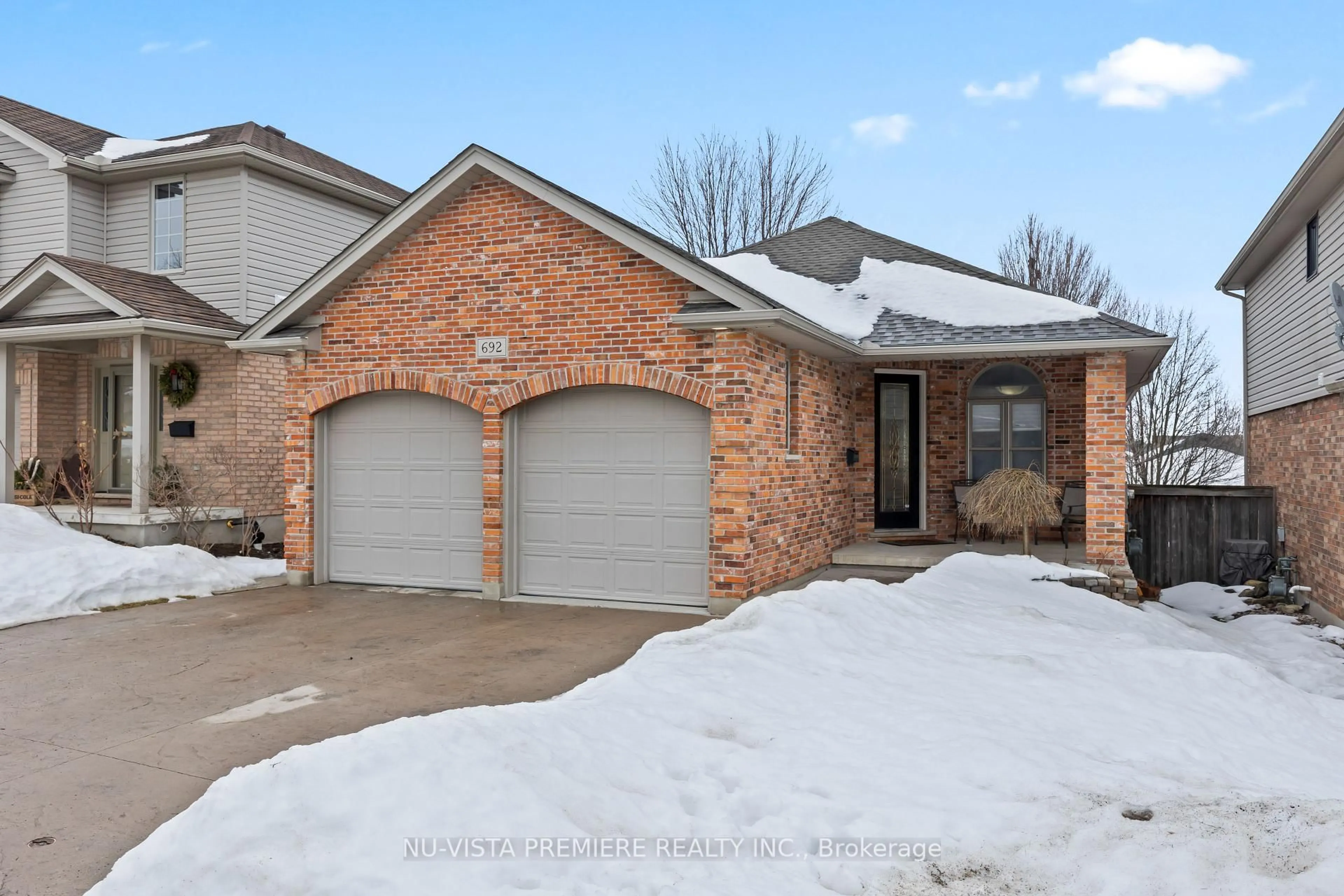 Home with brick exterior material, street for 692 Clearwater Cres, London Ontario N5X 4J7