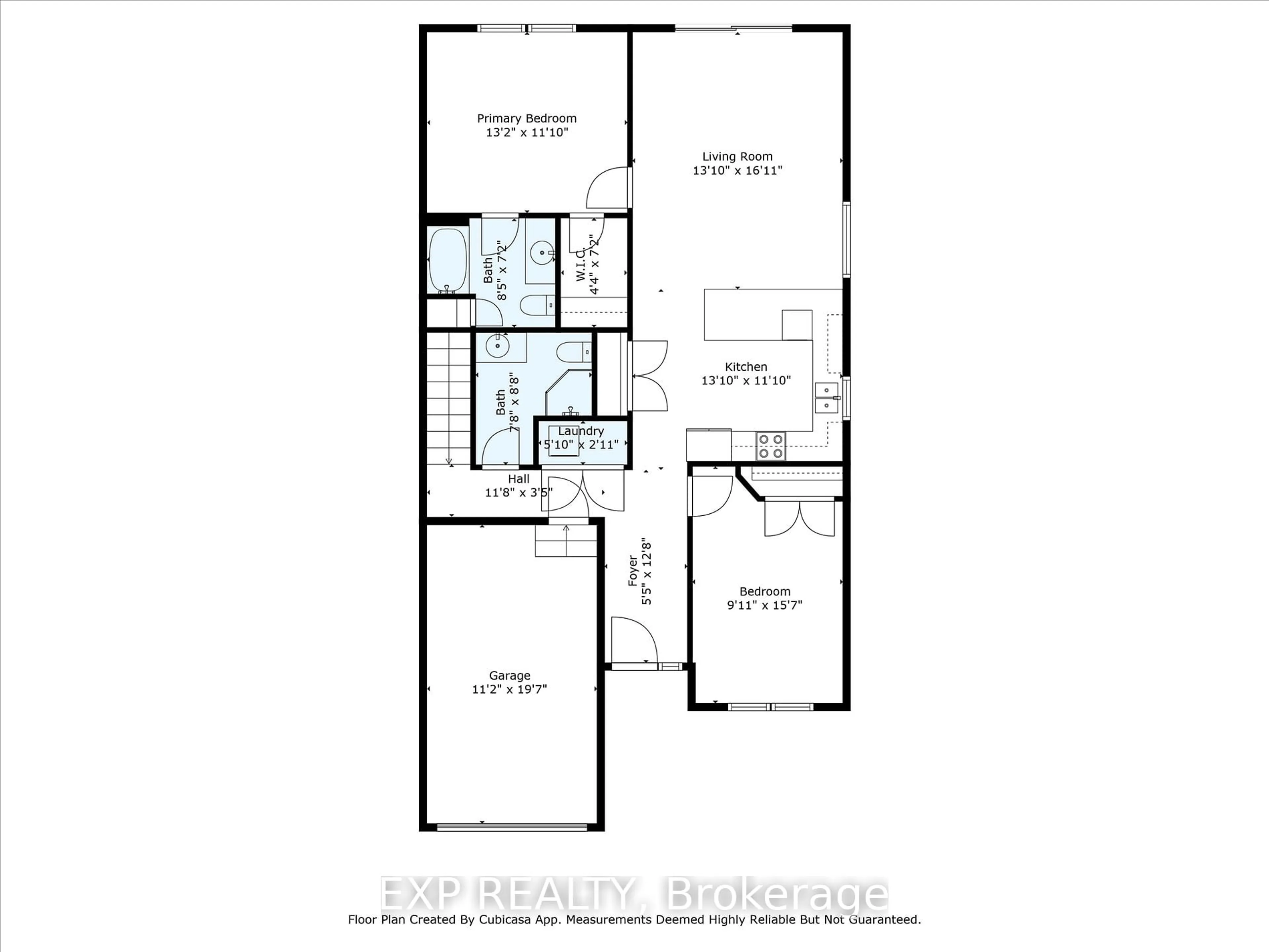 Floor plan for 2540 Pillette Rd, Windsor Ontario N8T 1P8