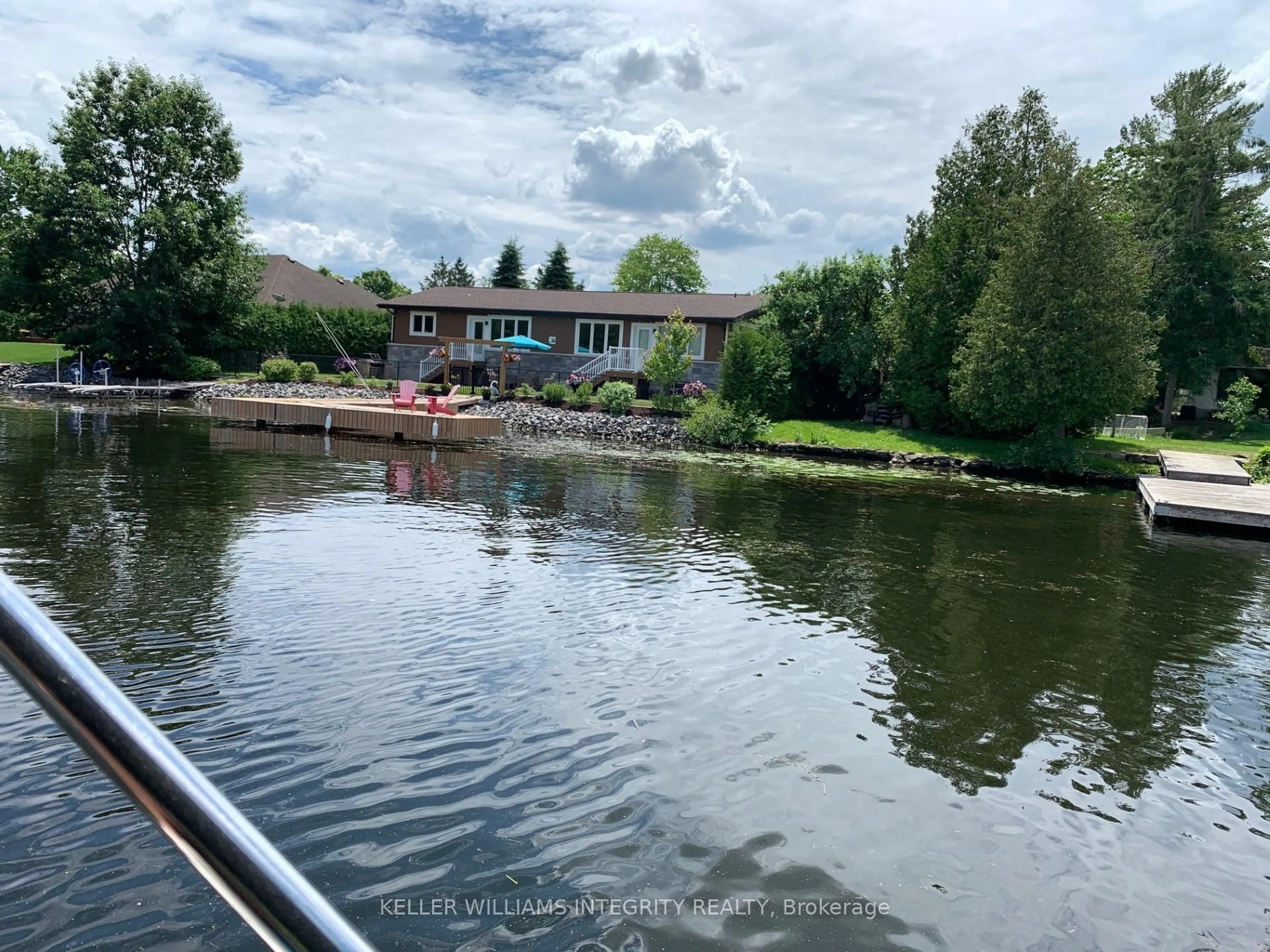 A pic from outside/outdoor area/front of a property/back of a property/a pic from drone, water/lake/river/ocean view for 6451 Aston Rd, Manotick - Kars - Rideau Twp and Area Ontario K4M 1B3