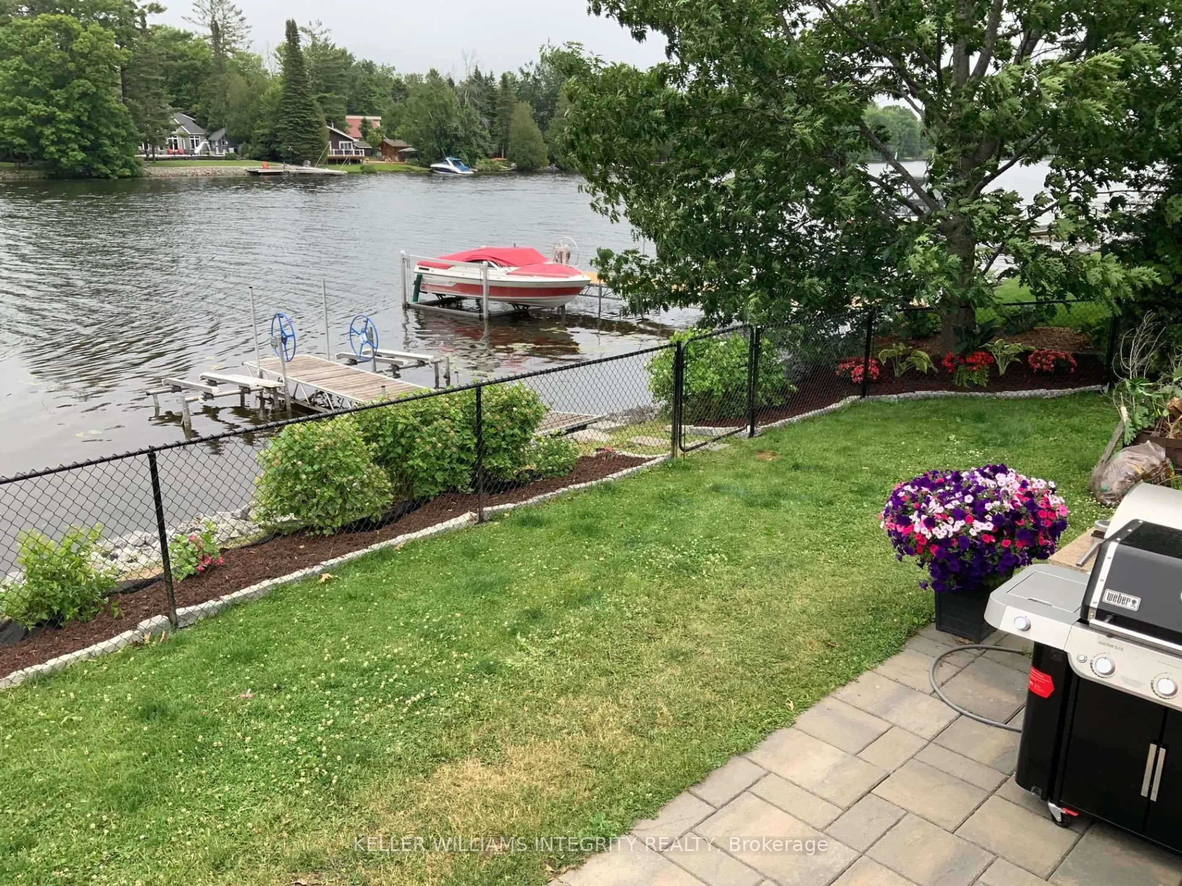 Patio, water/lake/river/ocean view for 6451 Aston Rd, Manotick - Kars - Rideau Twp and Area Ontario K4M 1B3