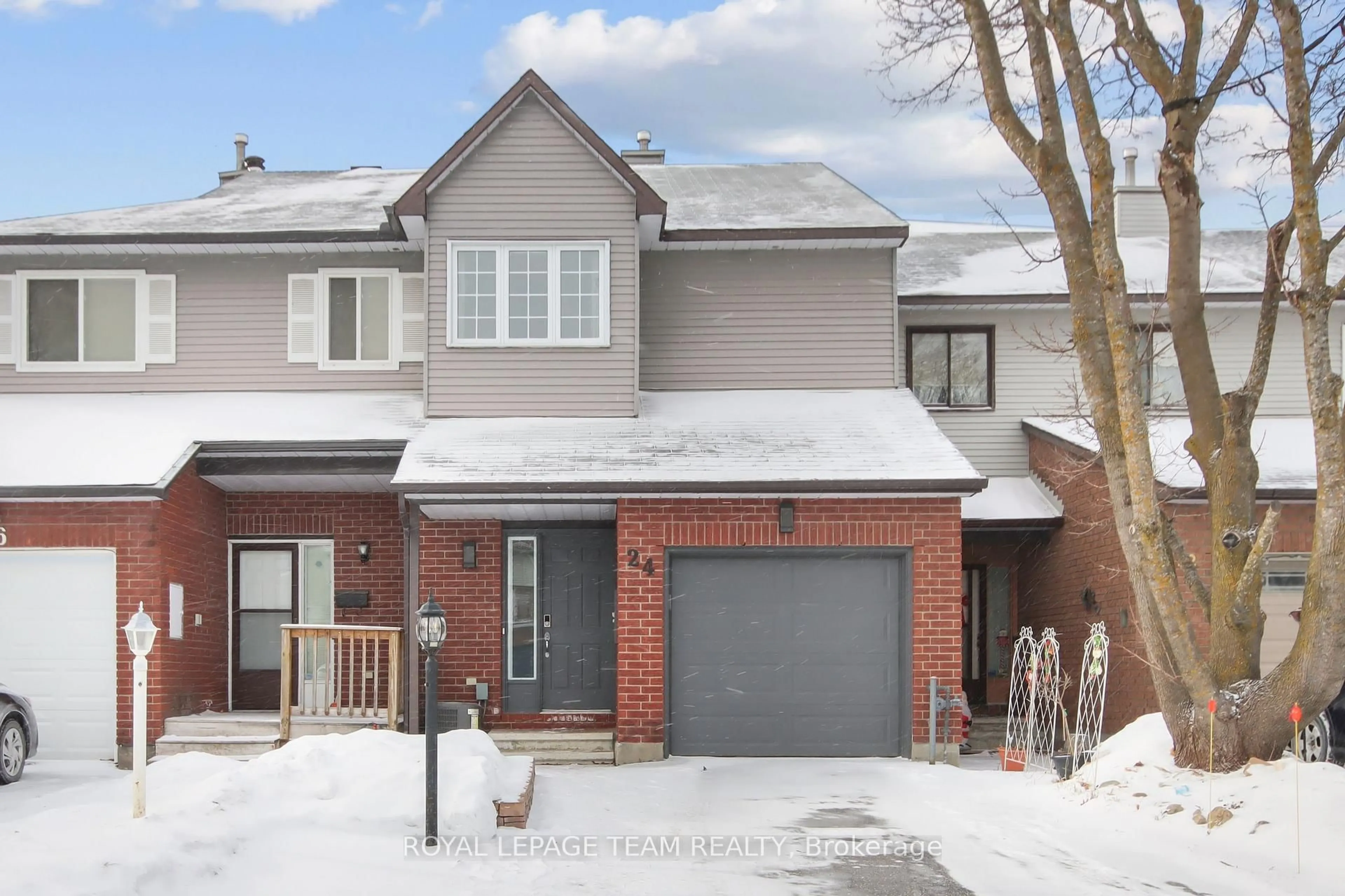 Home with brick exterior material, street for 24 Armadale Cres, Barrhaven Ontario K2J 4A4