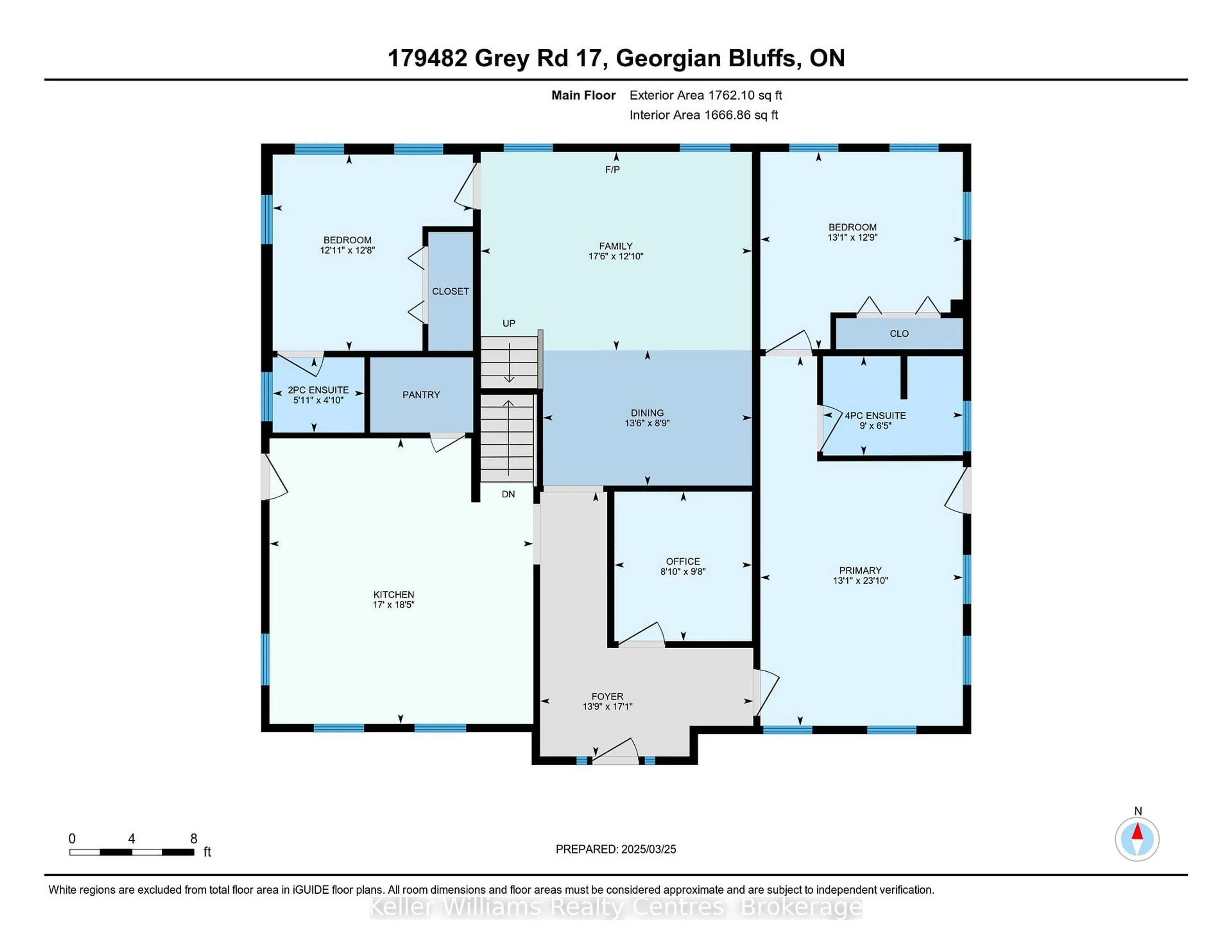 Floor plan for 179482 Grey Road 17 N/A, Georgian Bluffs Ontario N0H 2T0