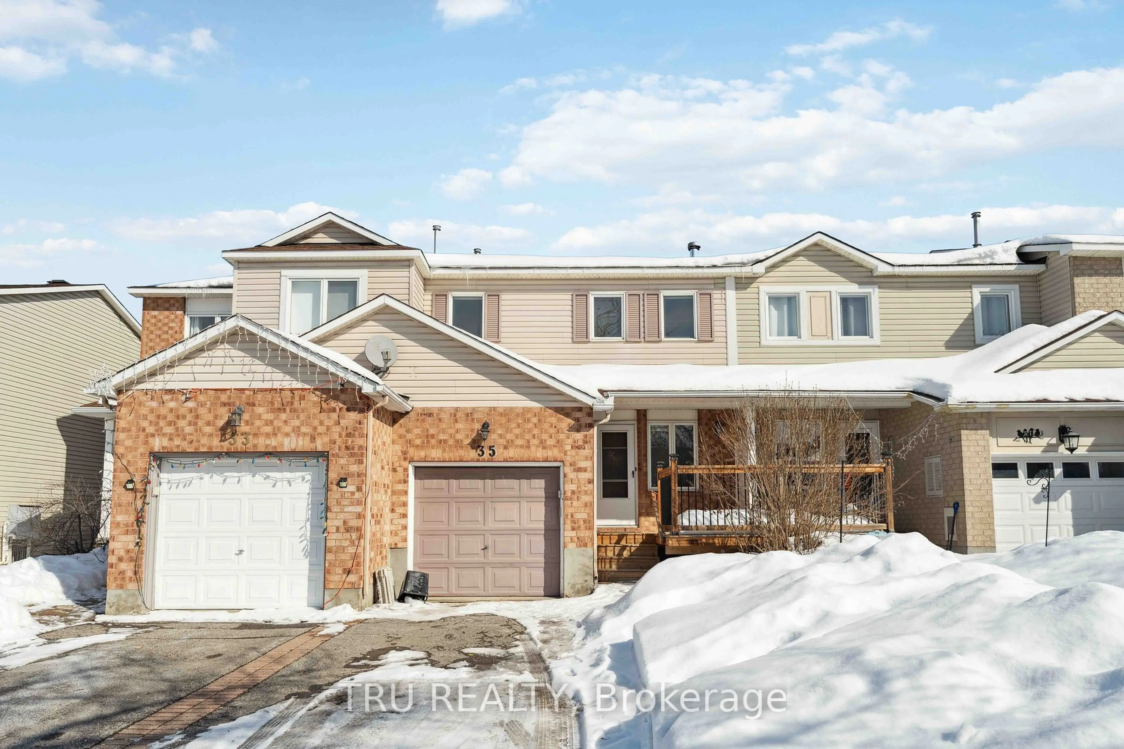 Home with brick exterior material, street for 35 Helmsdale Dr, Ottawa Ontario K2K 2S2