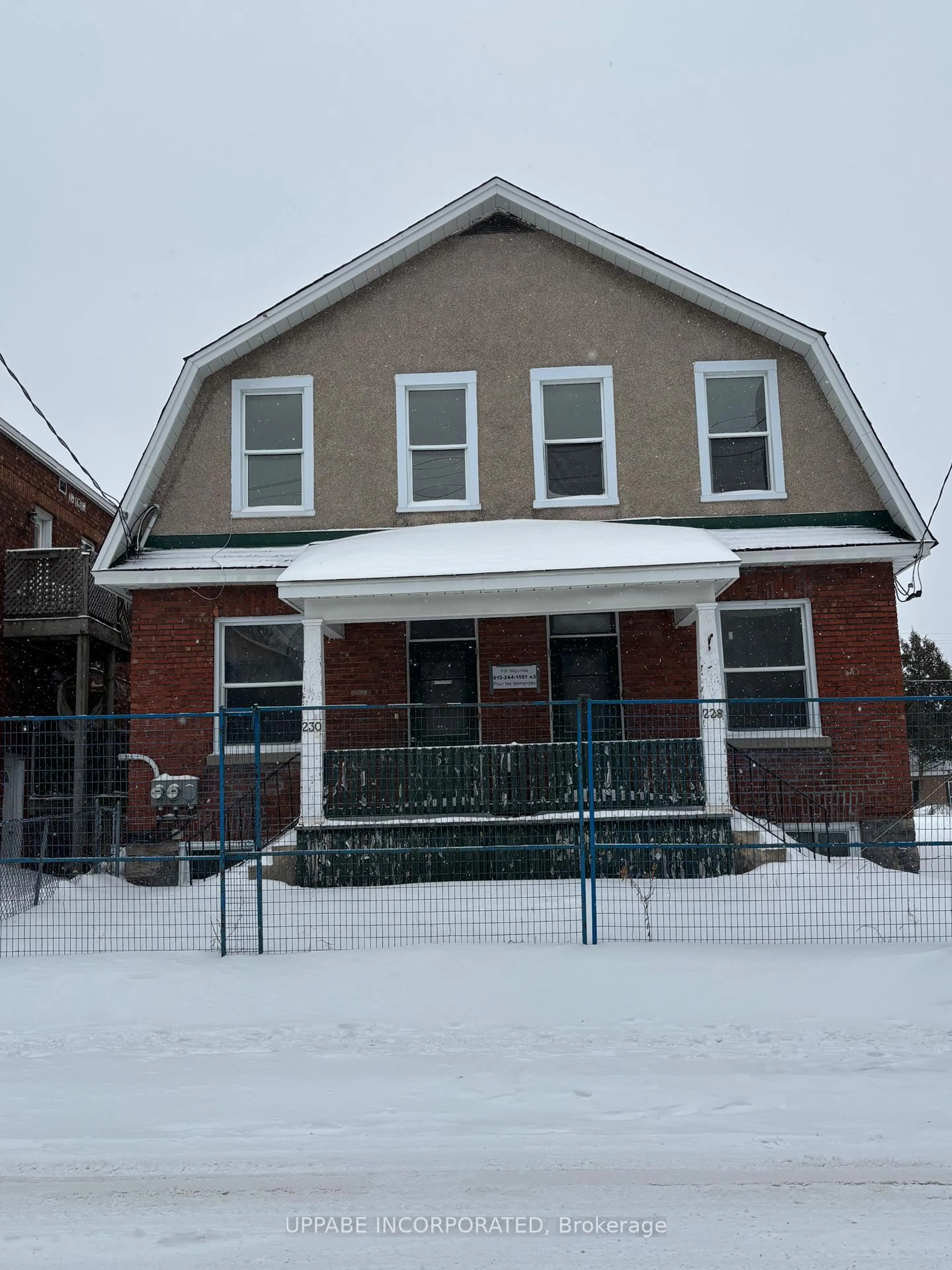 Home with brick exterior material, building for 226-230 Carruthers Ave, West Centre Town Ontario K1Y 1N9