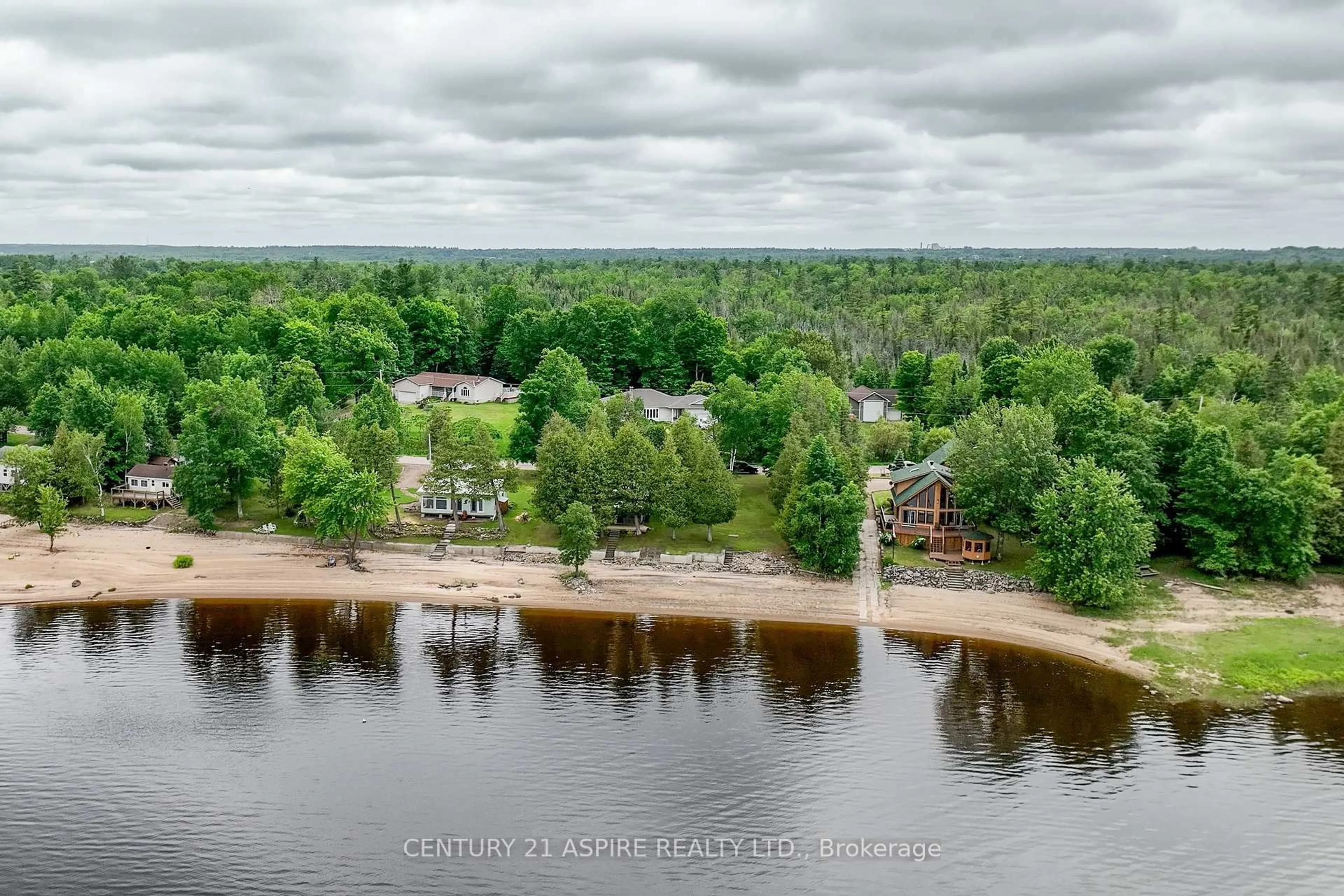 A pic from outside/outdoor area/front of a property/back of a property/a pic from drone, water/lake/river/ocean view for 794 Forest Park Rd, Laurentian Valley Ontario K8A 6W2