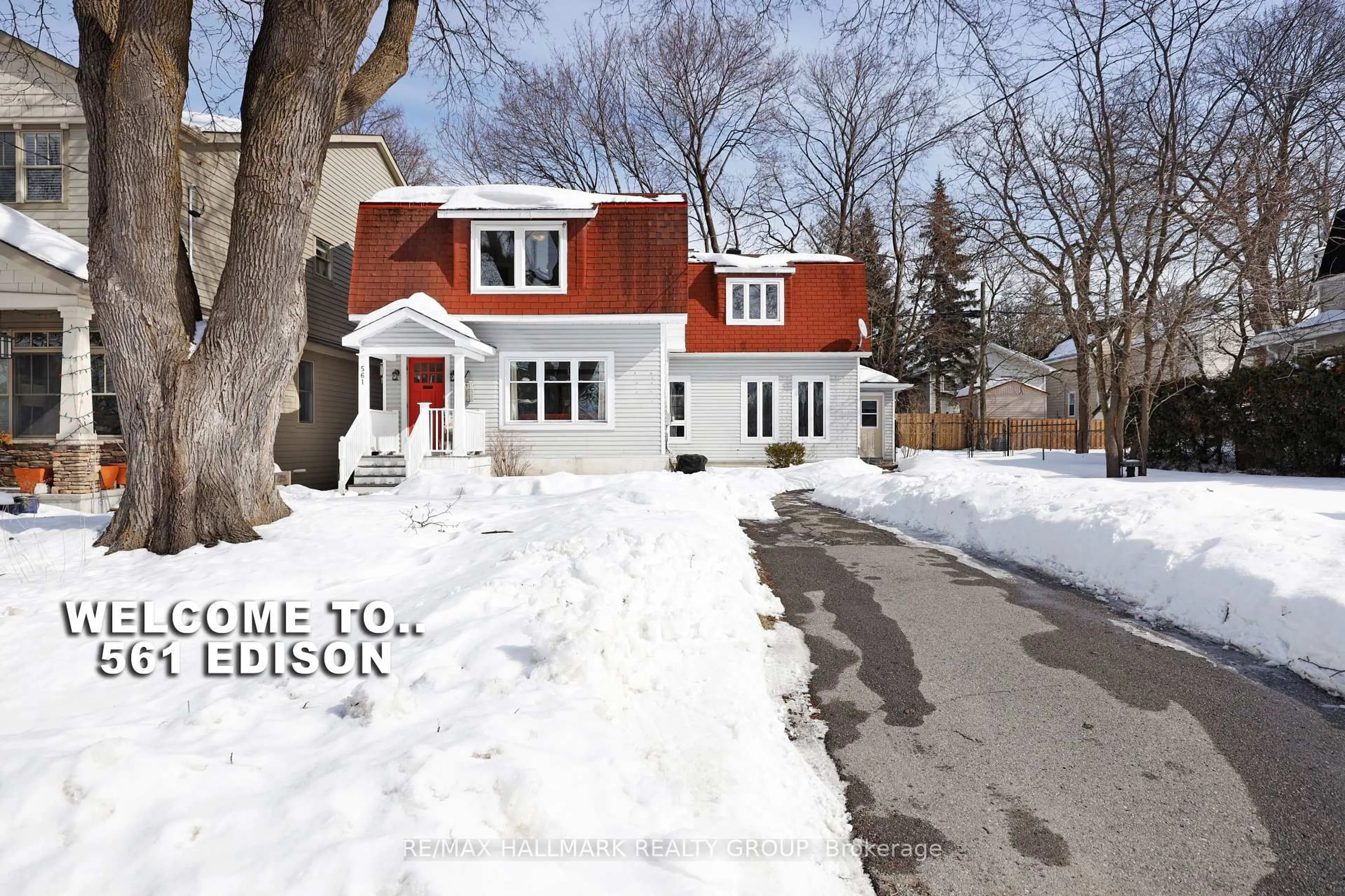 Home with brick exterior material, street for 561 Edison Ave, Carlingwood - Westboro and Area Ontario K2A 1V5