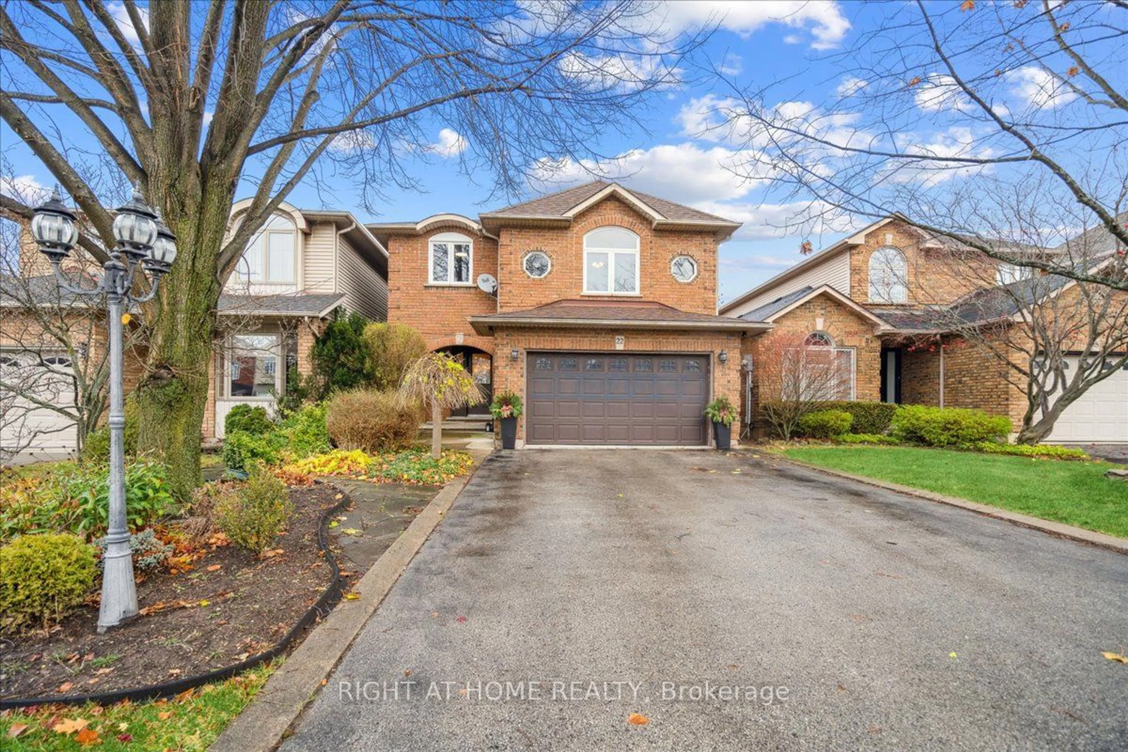 Home with brick exterior material, street for 22 Adele Crt, Hamilton Ontario L9B 2P8