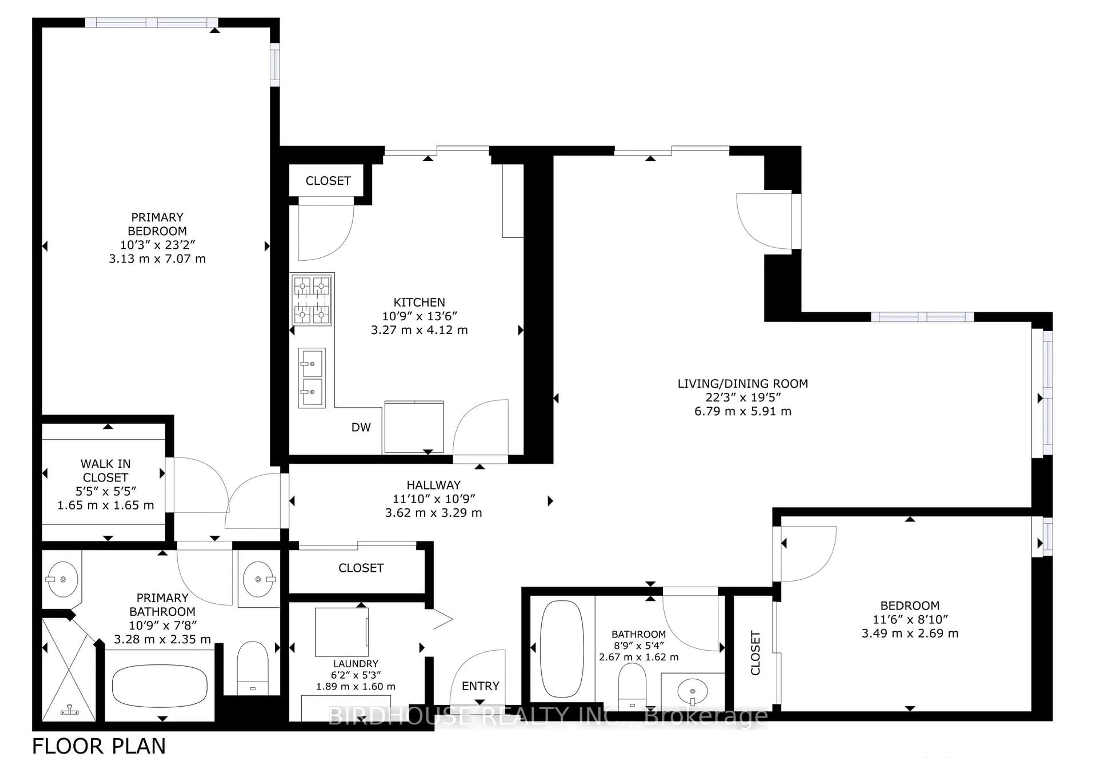 Floor plan for 50 Rivermill Blvd #204, Kawartha Lakes Ontario K9V 6C1