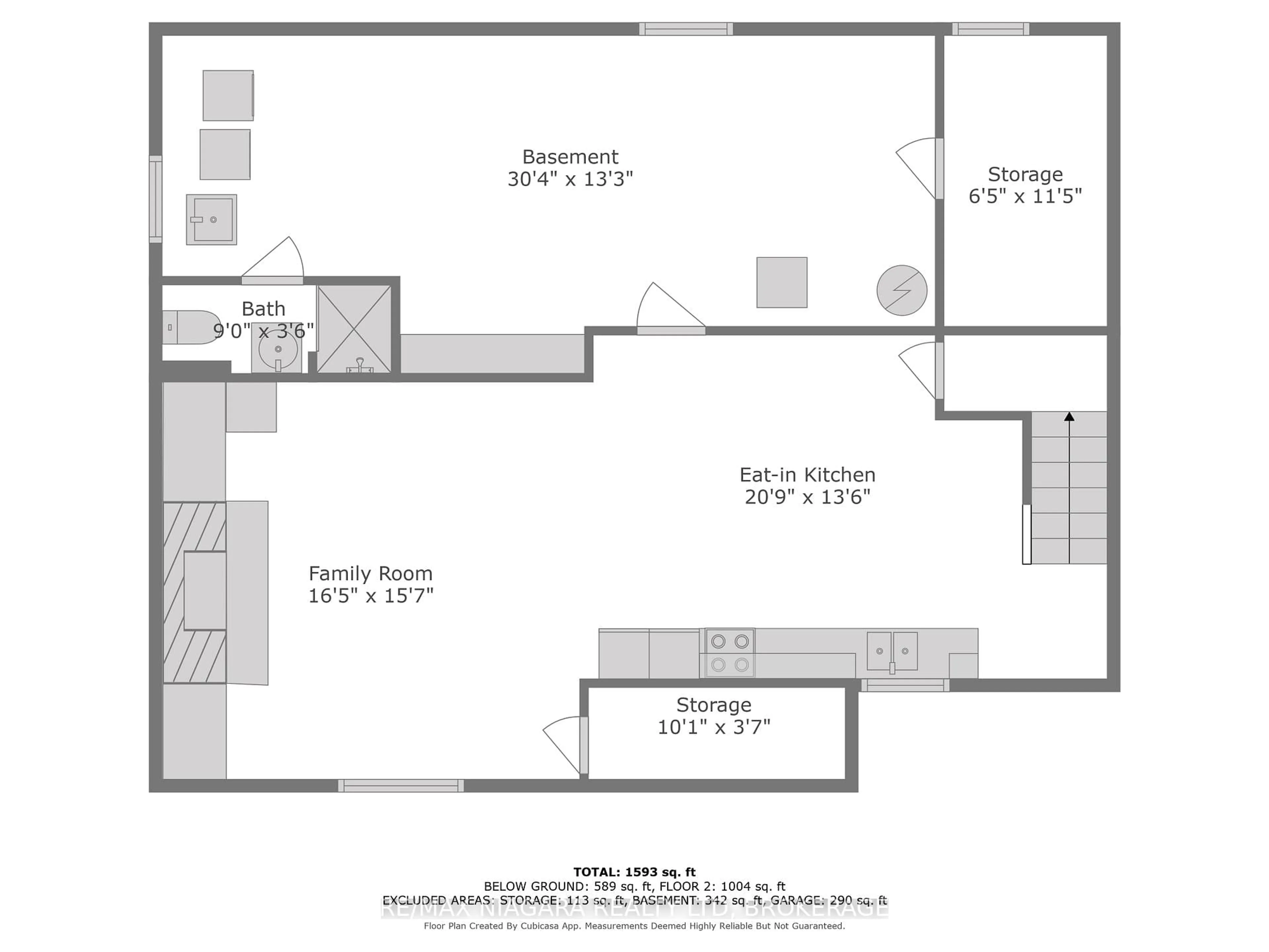 Floor plan for 57 Janet St, Port Colborne Ontario L3K 2E8