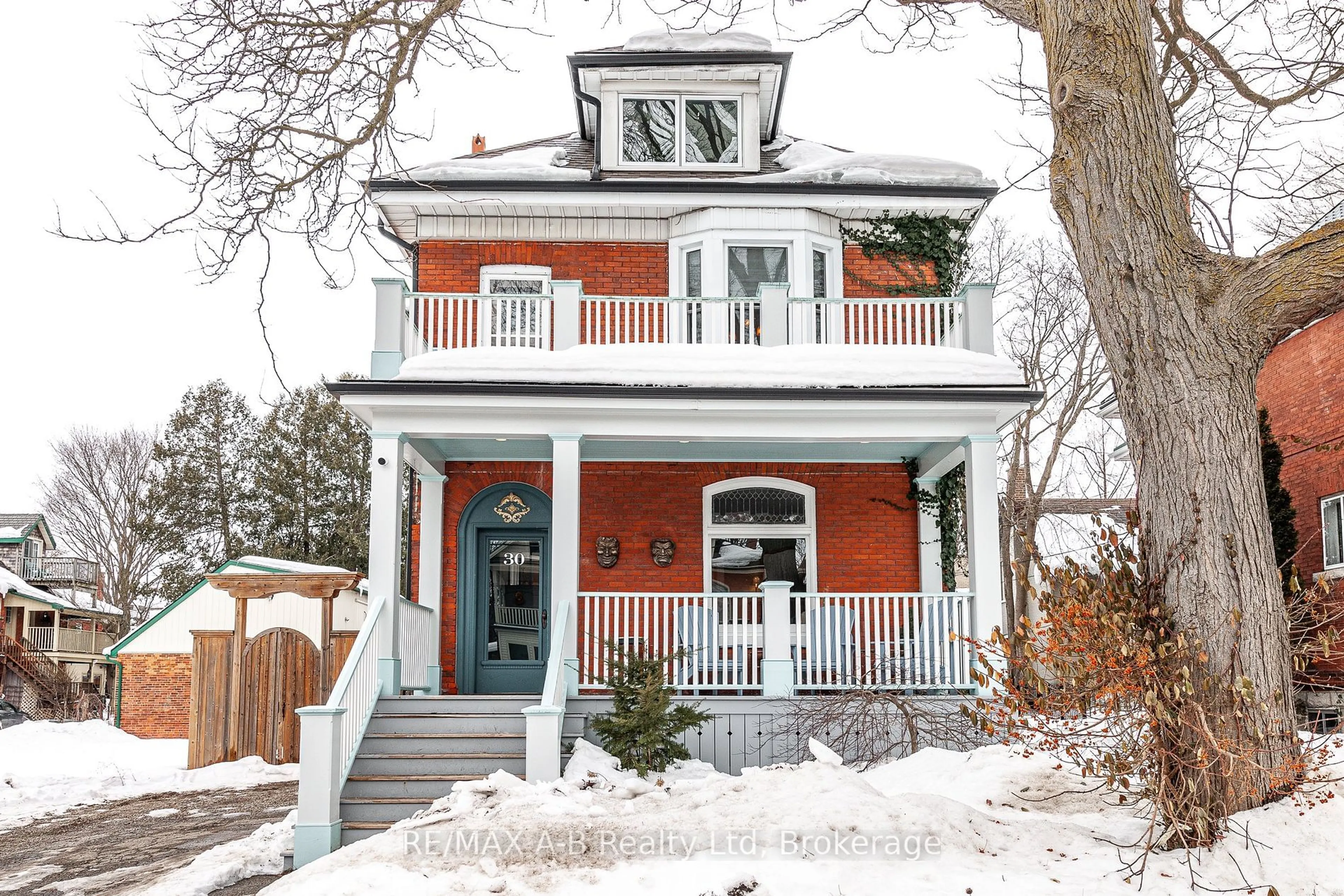 Home with brick exterior material, street for 30 Nile St, Stratford Ontario N5A 4C1