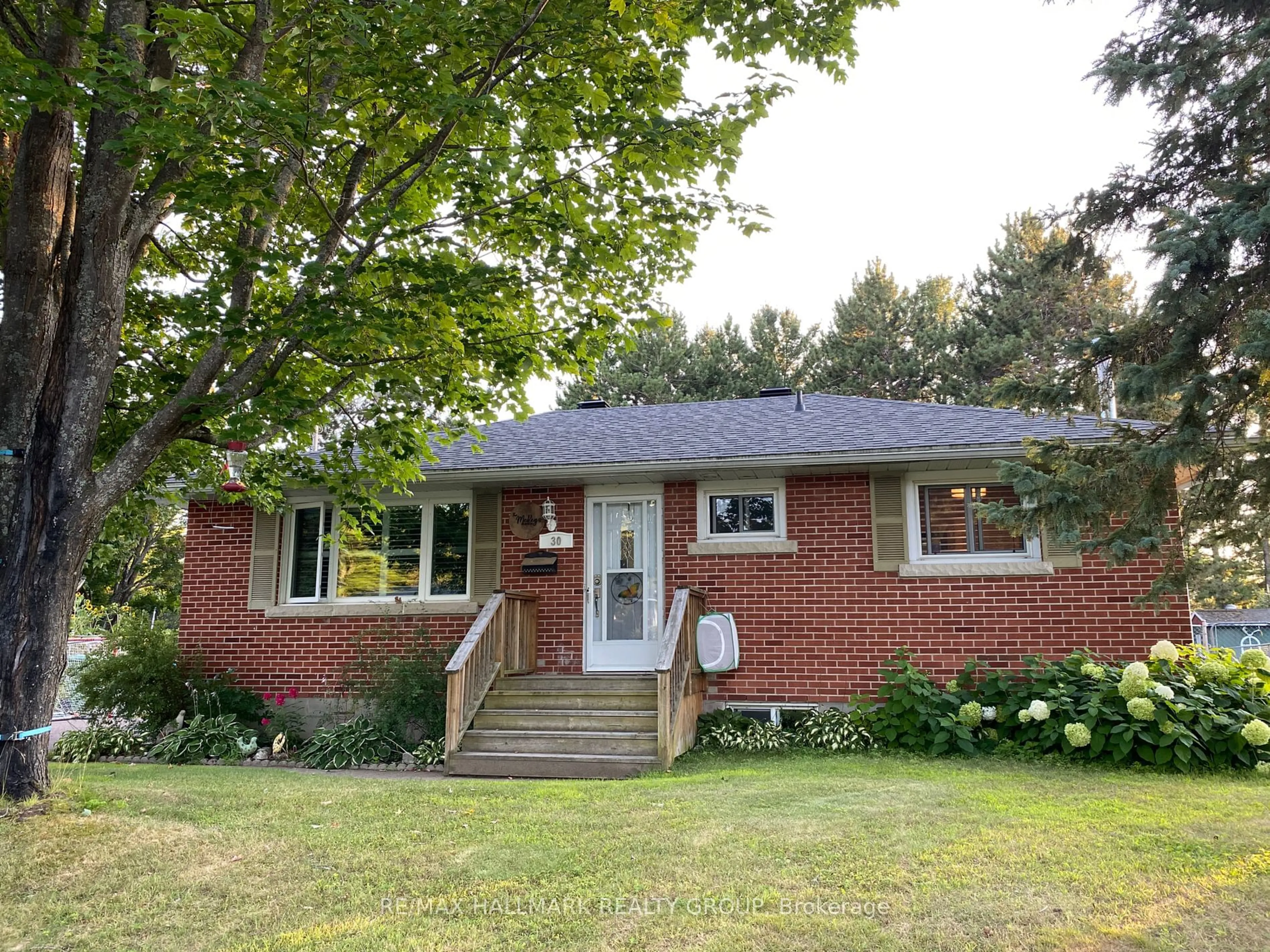 Home with brick exterior material, street for 30 Sunset Cres, Petawawa Ontario K8H 2L9