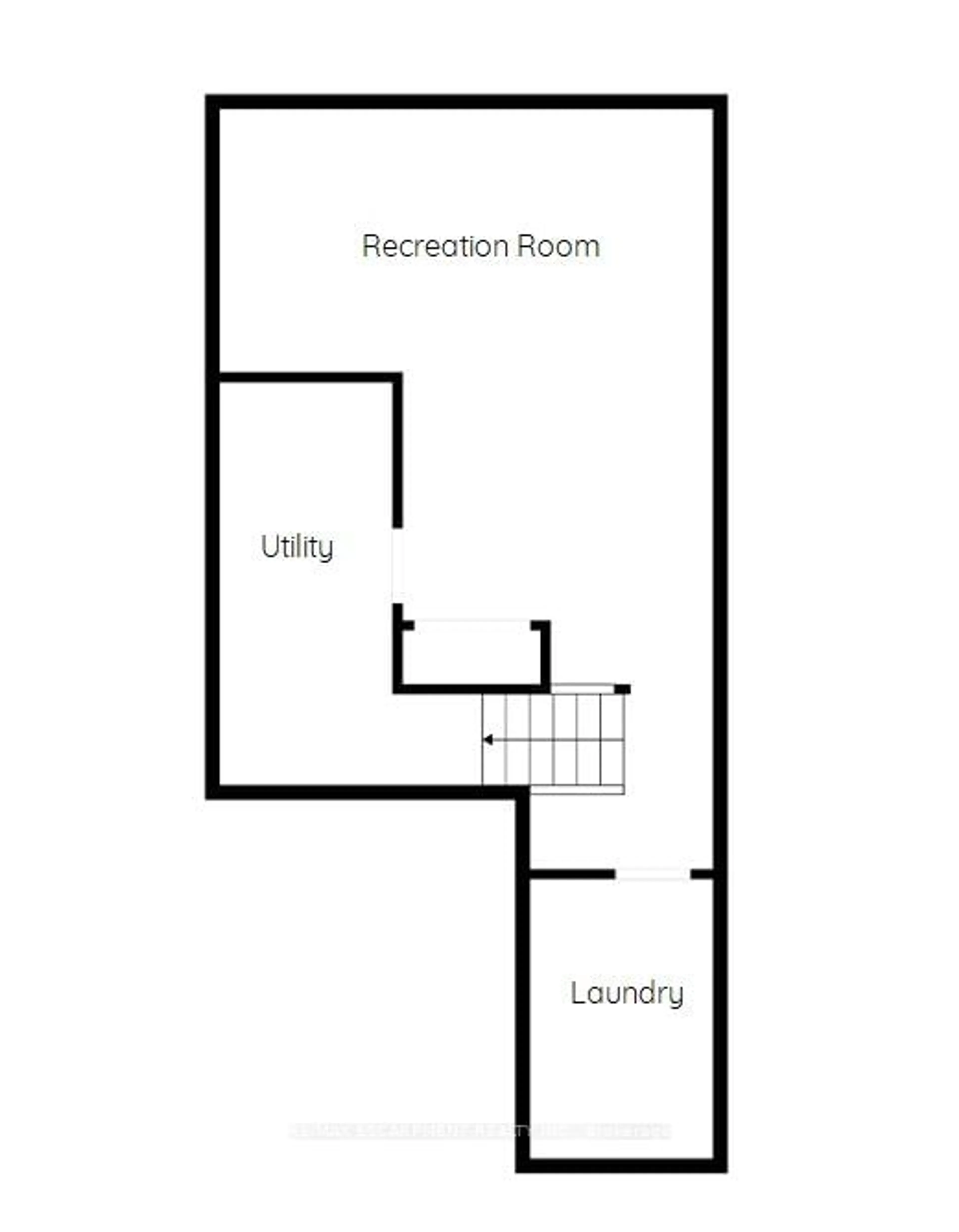 Floor plan for 174 Highbury Dr #5, Hamilton Ontario L8J 3T8