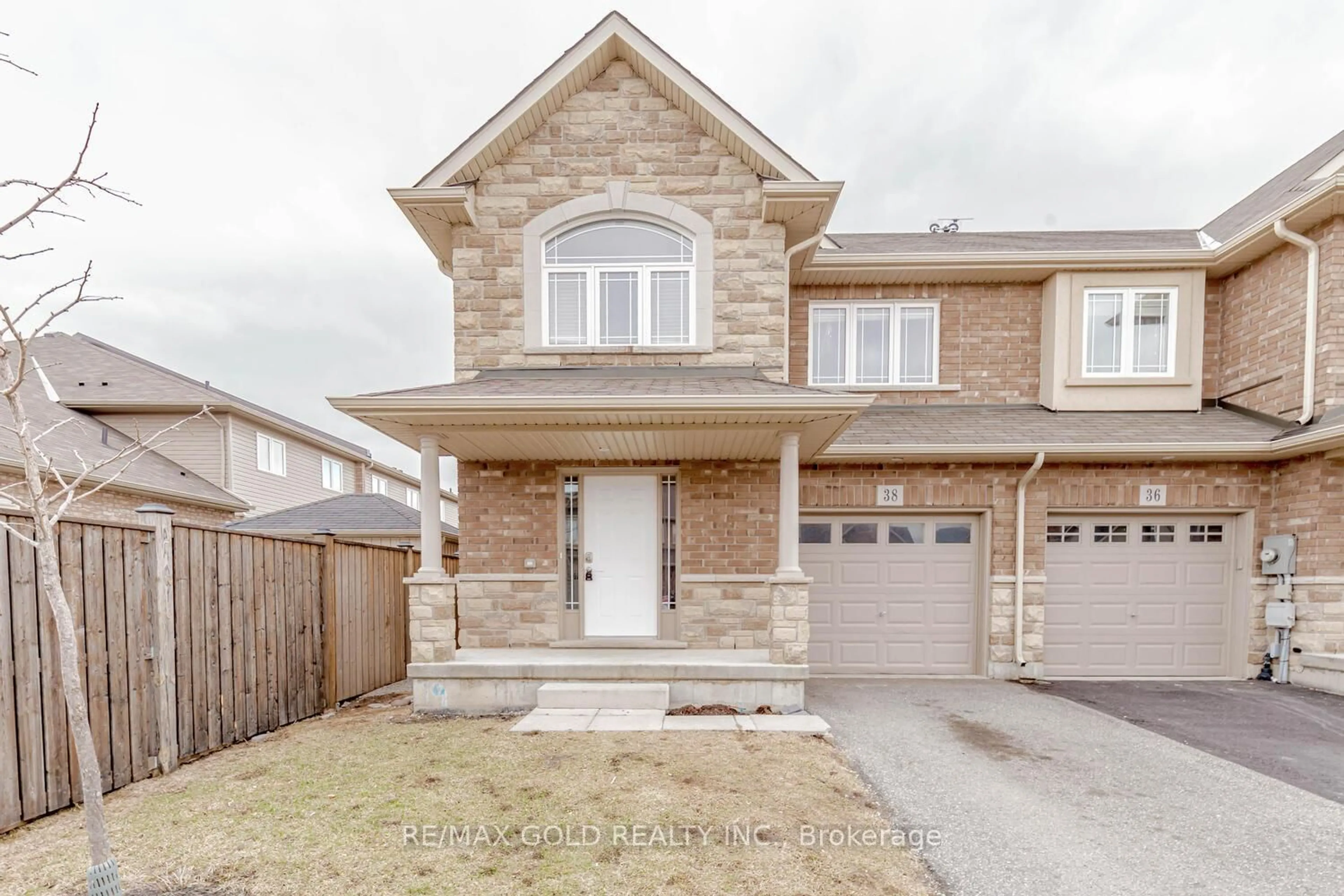 Home with brick exterior material, street for 38 Celestial Cres, Hamilton Ontario L0R 1P0