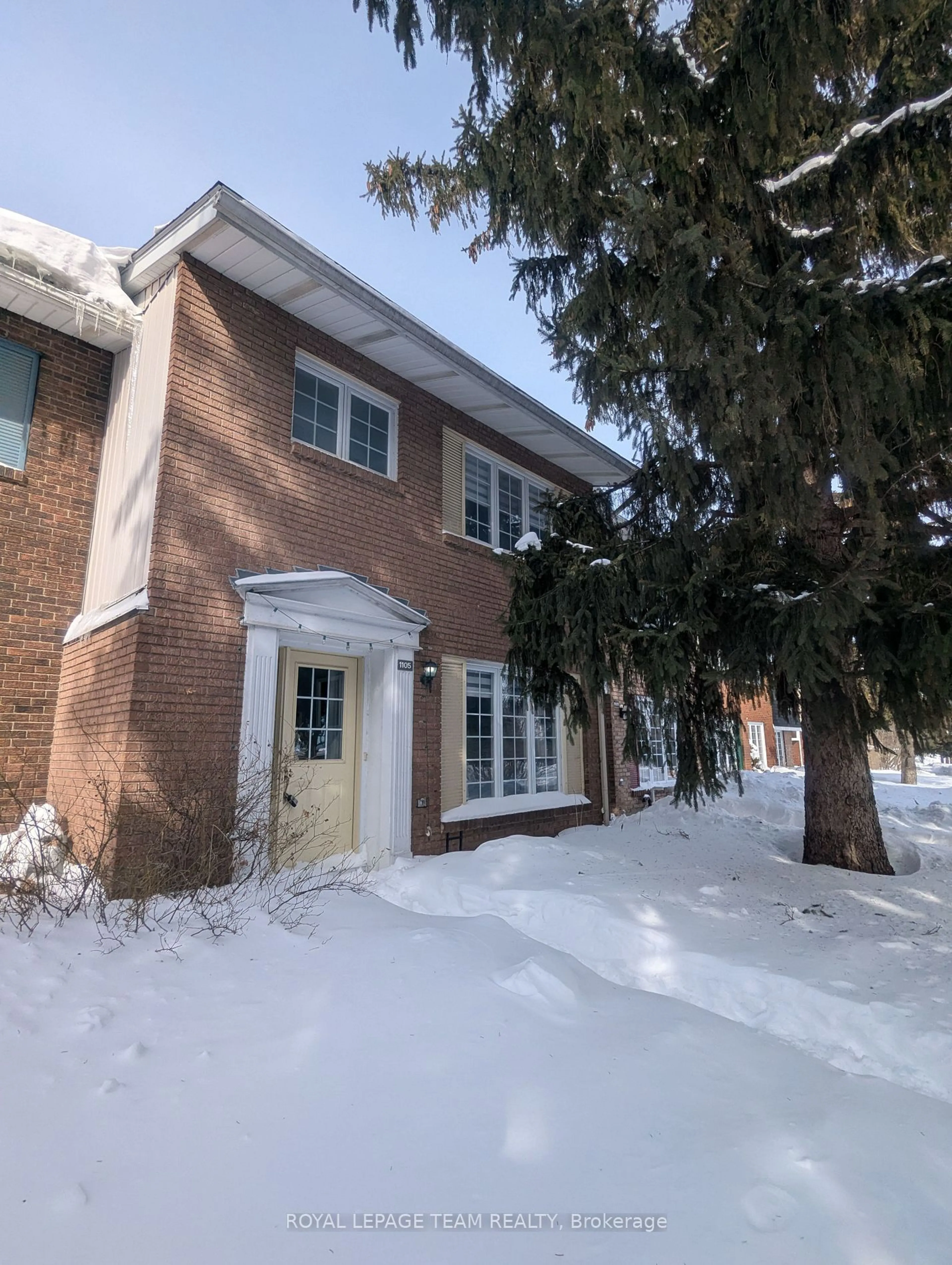 Home with brick exterior material, street for 1105 Meadowlands Dr #243, Ottawa Ontario K2C 0K5