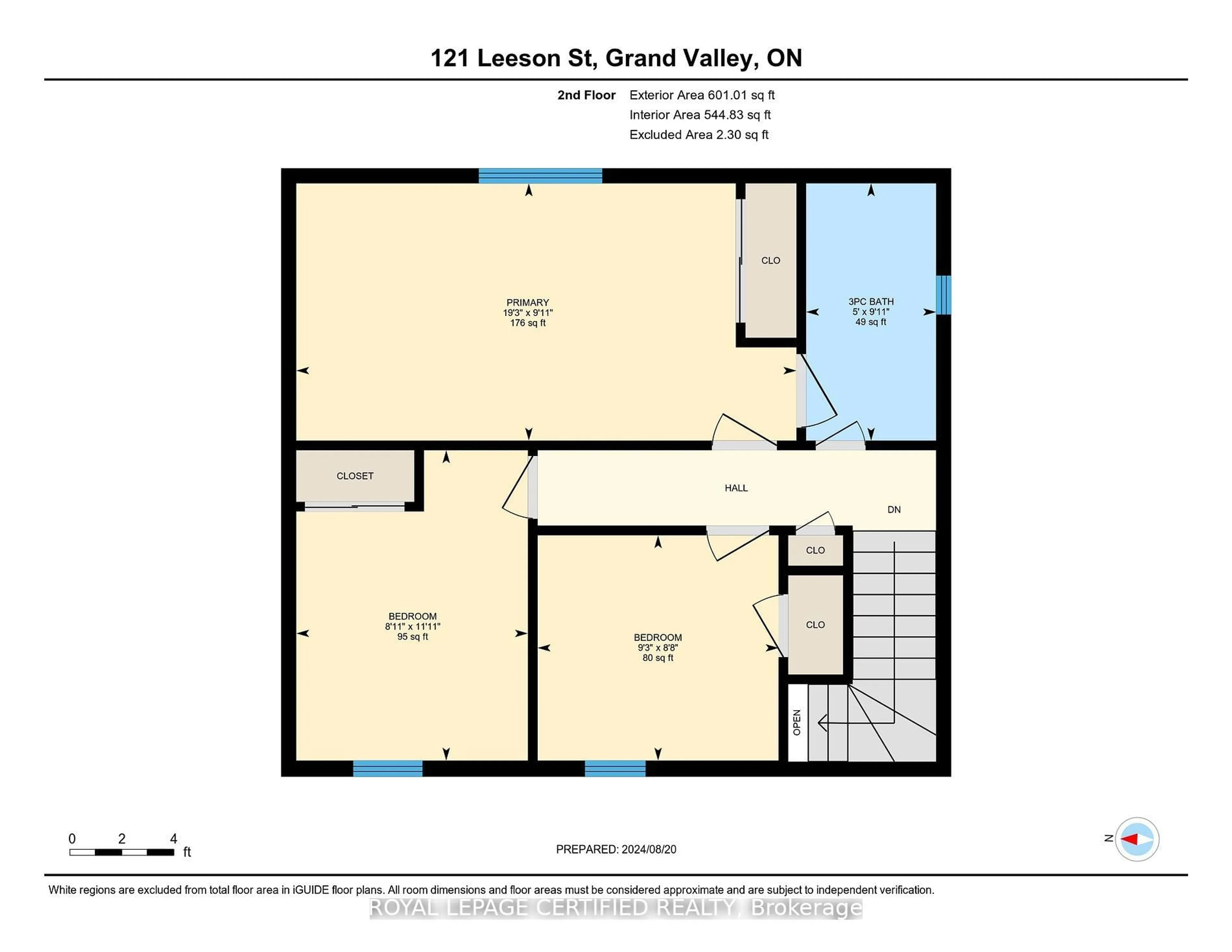 Floor plan for 121 Leeson St, East Luther Grand Valley Ontario L0N 1G0