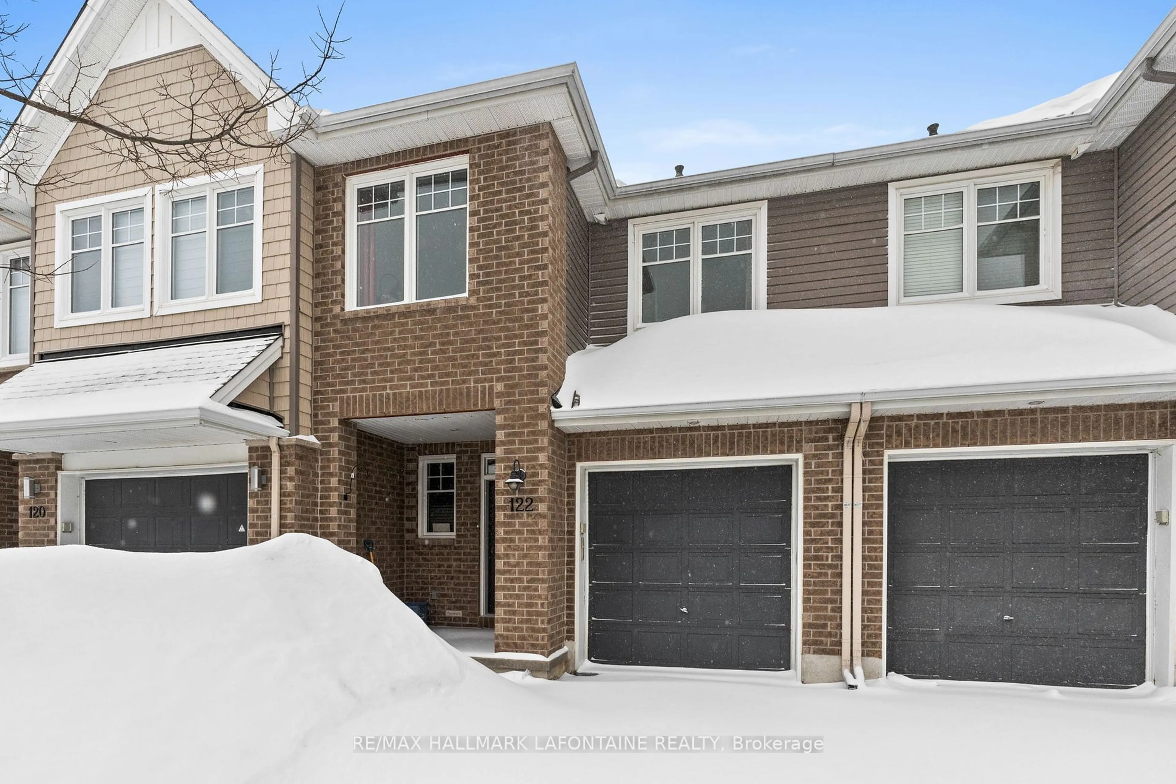 Home with brick exterior material, street for 122 Flat Sedge Cres, Blossom Park - Airport and Area Ontario K1T 0G8