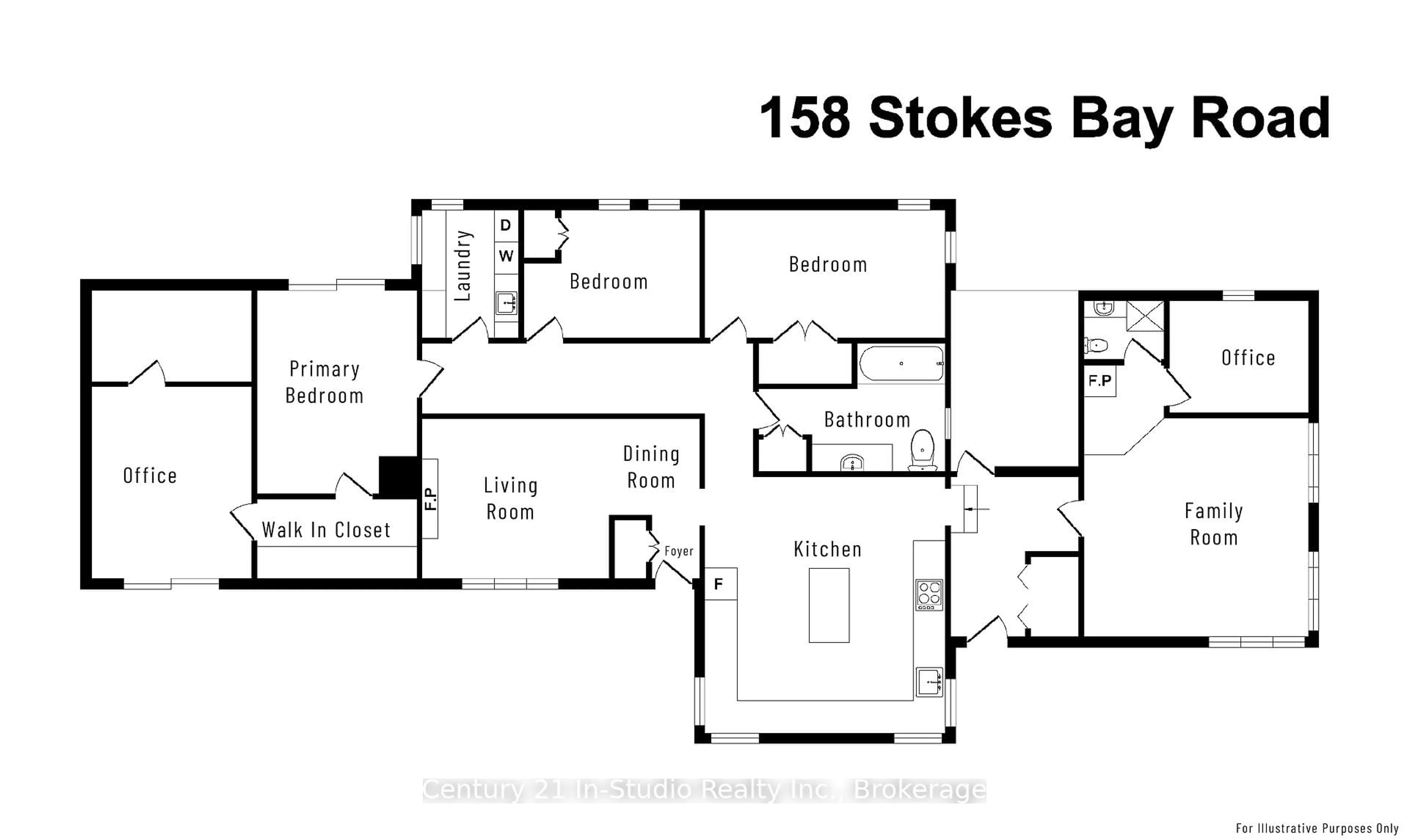 Floor plan for 158 STOKES BAY Rd, Northern Bruce Peninsula Ontario N0H 1W0