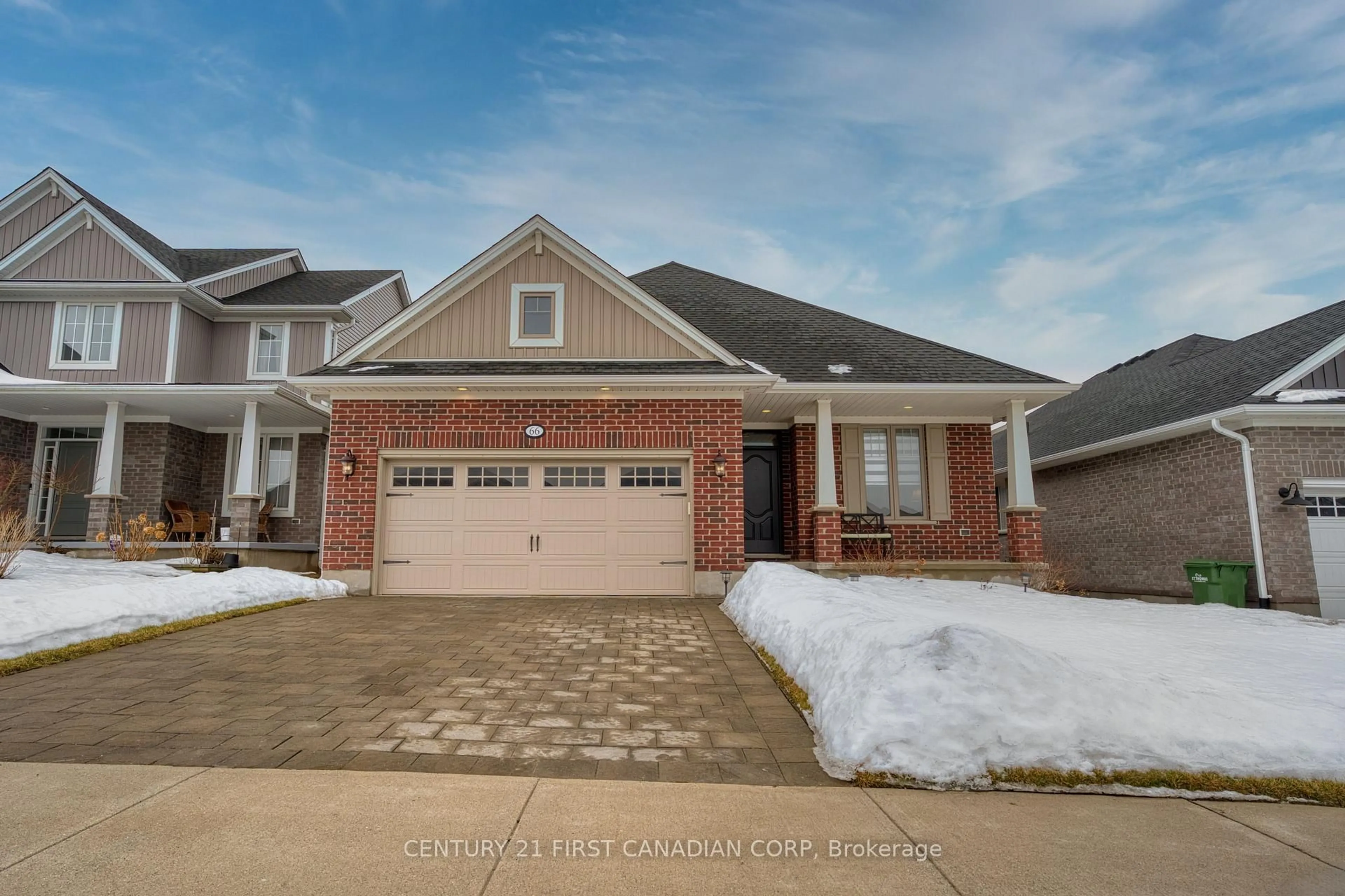 Home with brick exterior material, street for 66 Carolina Cres, St. Thomas Ontario N5R 0H3