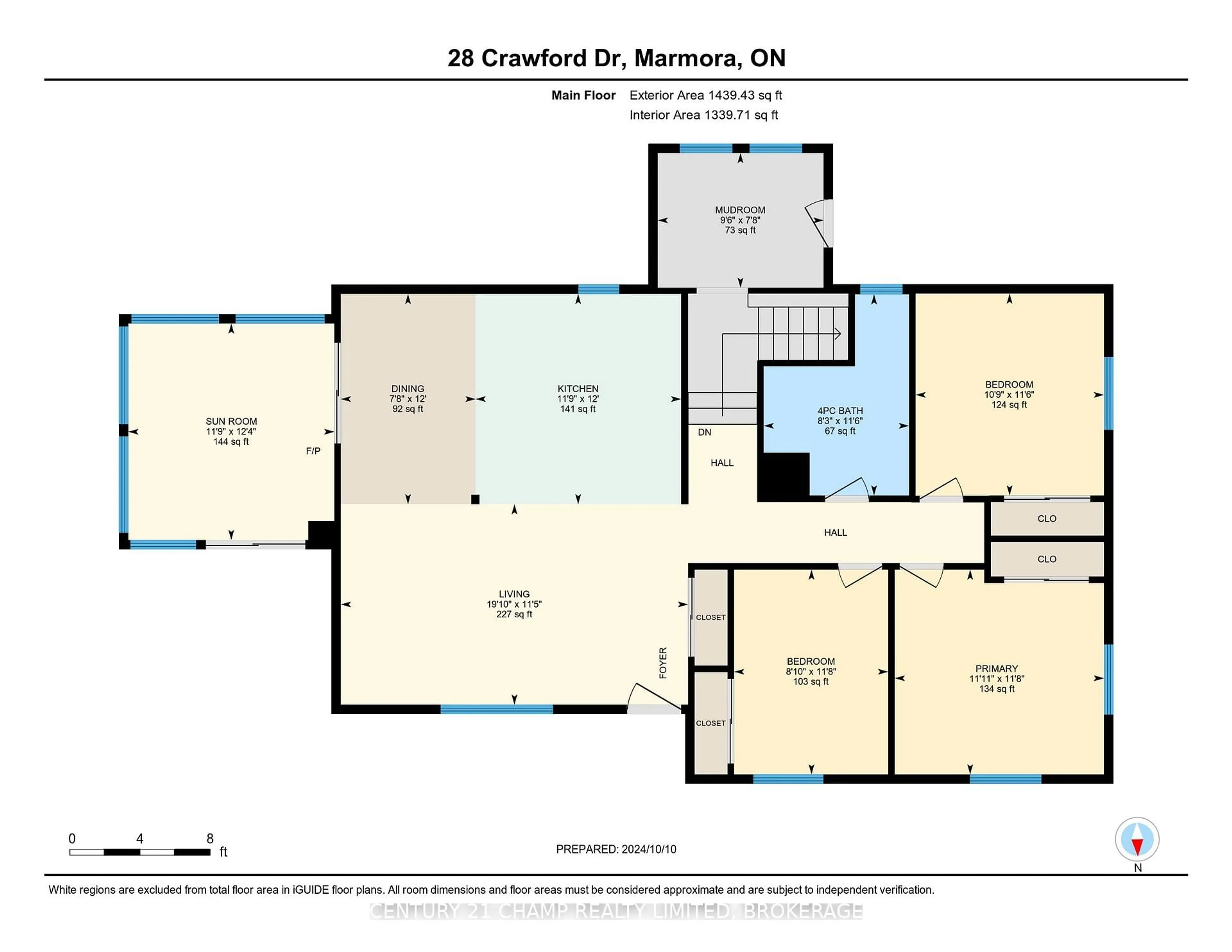 Floor plan for 28 Crawford Dr, Marmora and Lake Ontario K0K 2M0