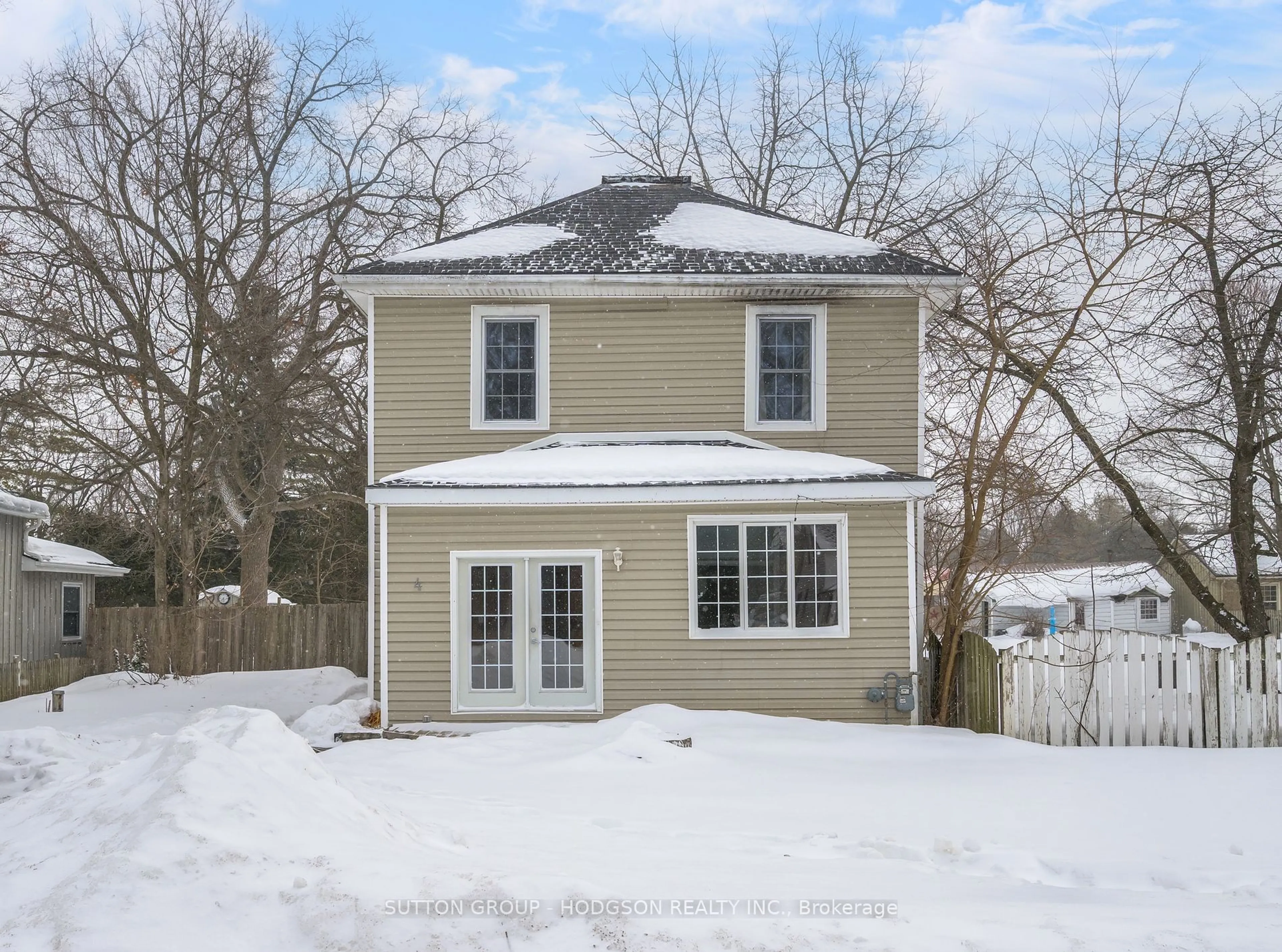 Home with vinyl exterior material, street for 4 Louisa St, Bluewater Ontario N0M 1G0