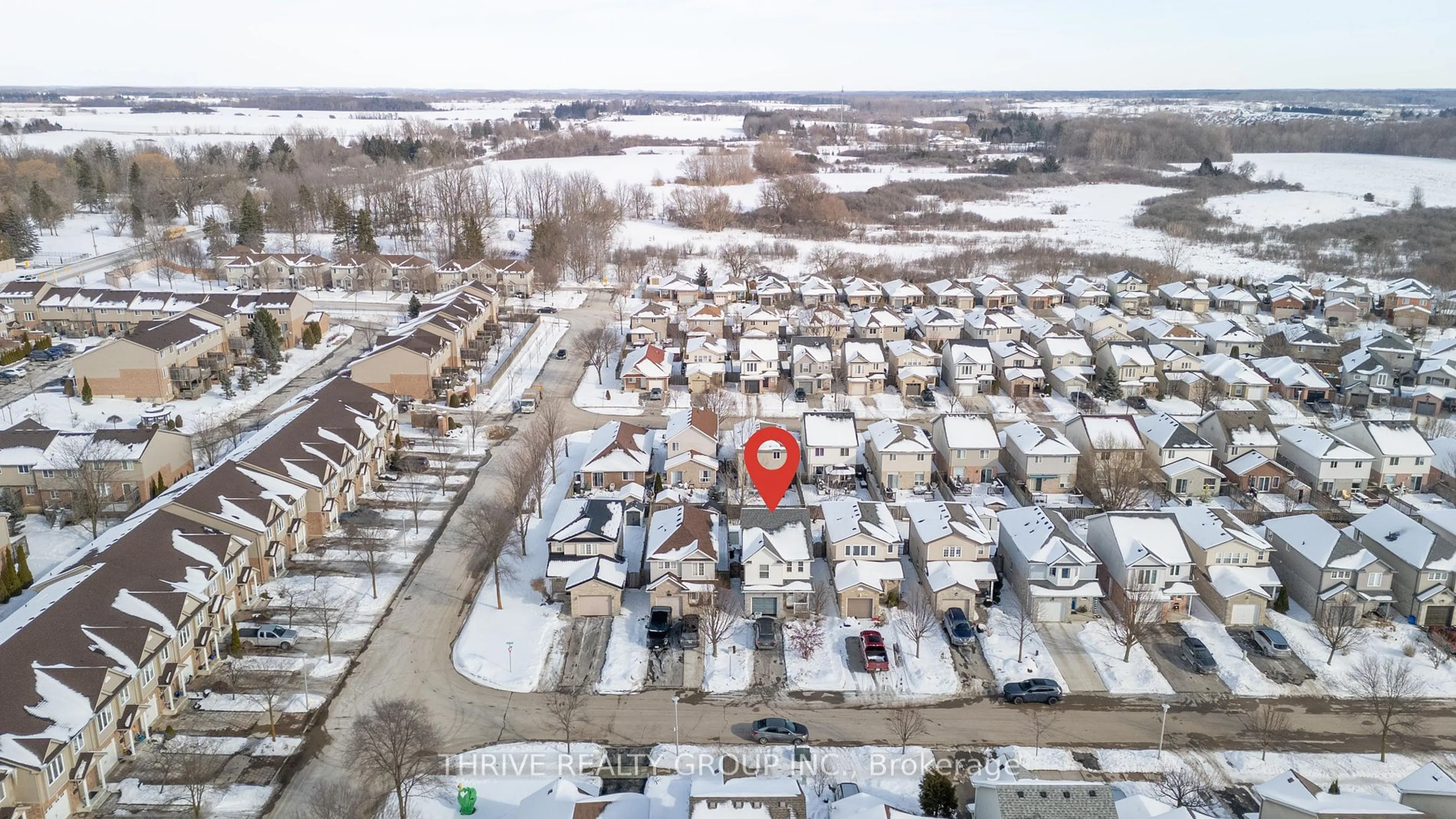 A pic from outside/outdoor area/front of a property/back of a property/a pic from drone, street for 1803 Bloom Cres, London Ontario N5X 4N3