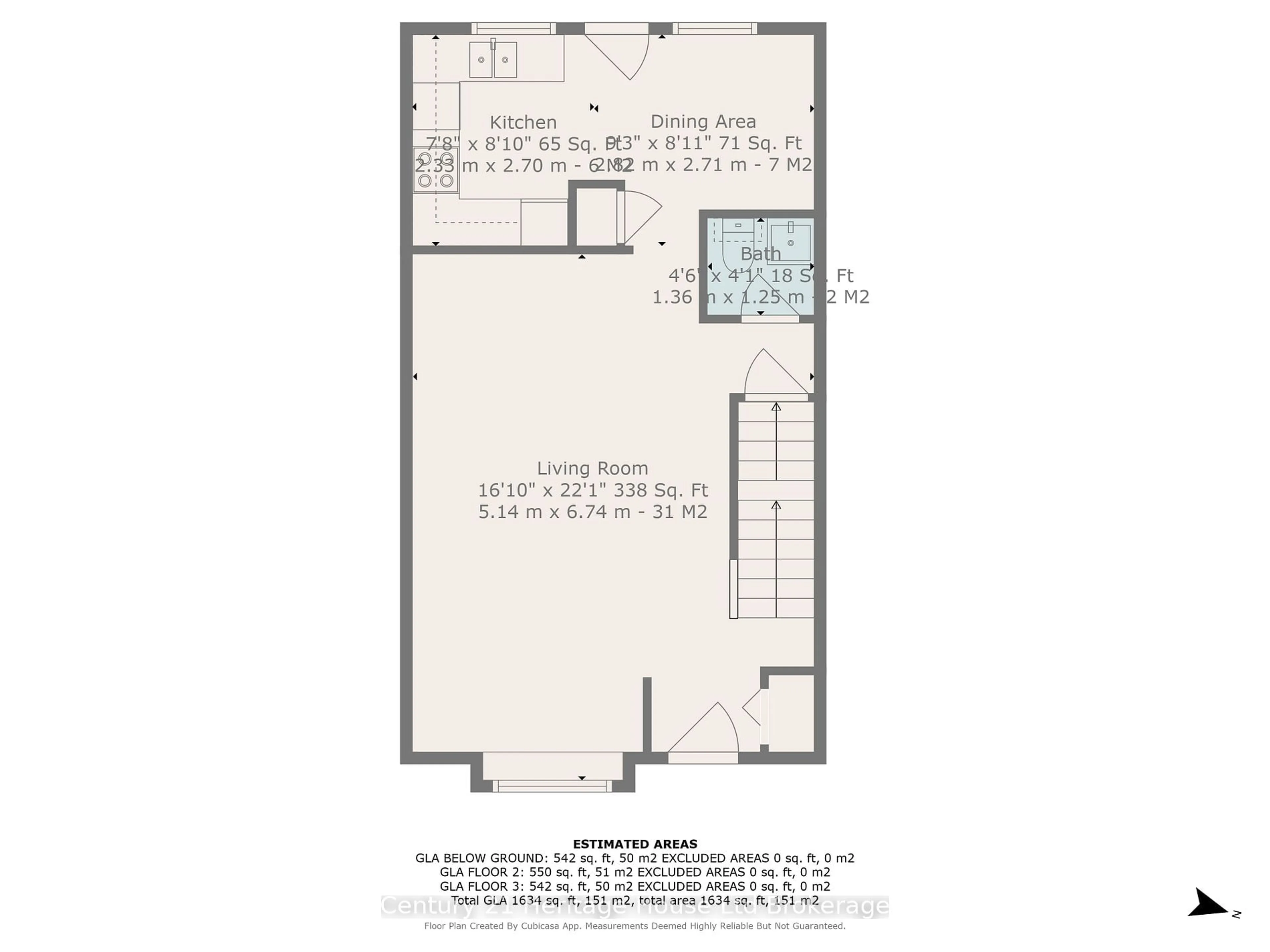 Floor plan for 1215 Cheapside St #2, London Ontario N5Y 5J9