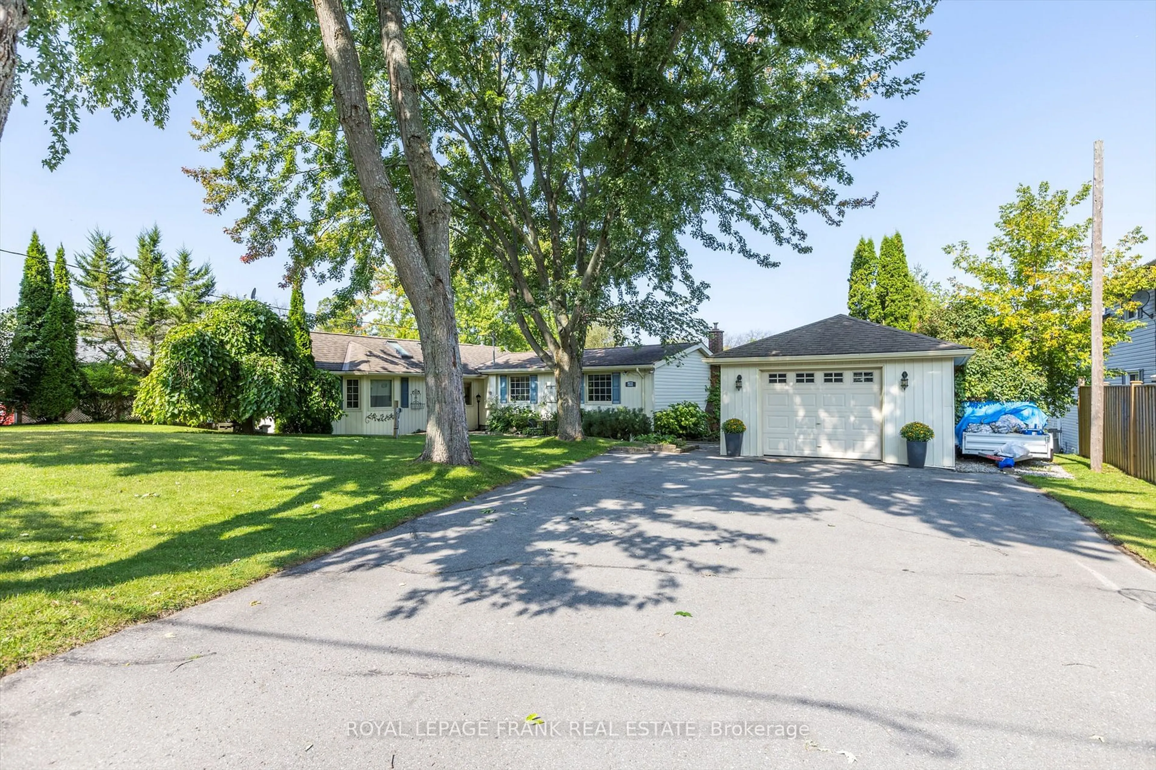 A pic from outside/outdoor area/front of a property/back of a property/a pic from drone, street for 490 McConnell Dr, Smith-Ennismore-Lakefield Ontario K9J 0C5