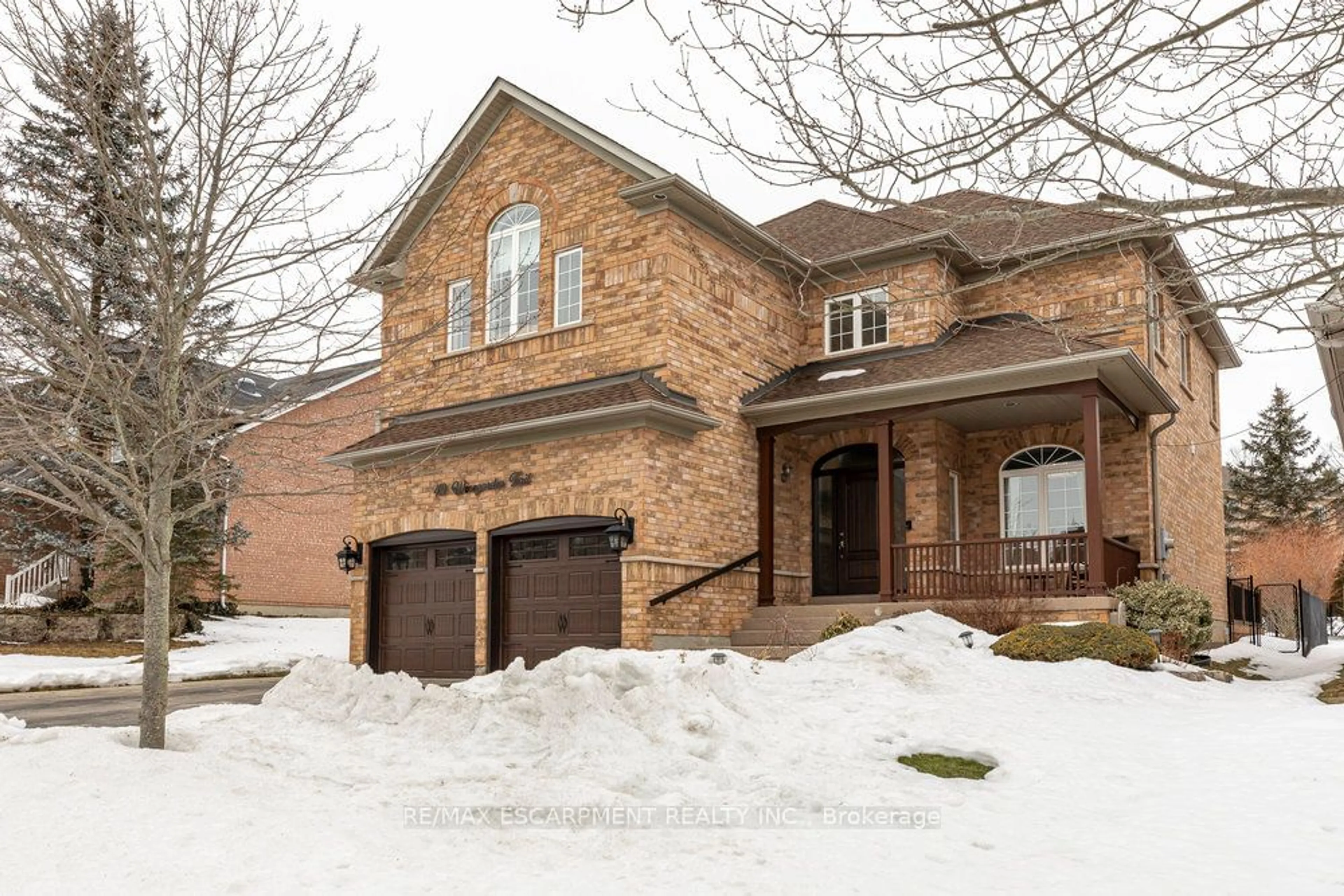 Home with brick exterior material, street for 49 Winegarden Tr, Hamilton Ontario L9H 7M1