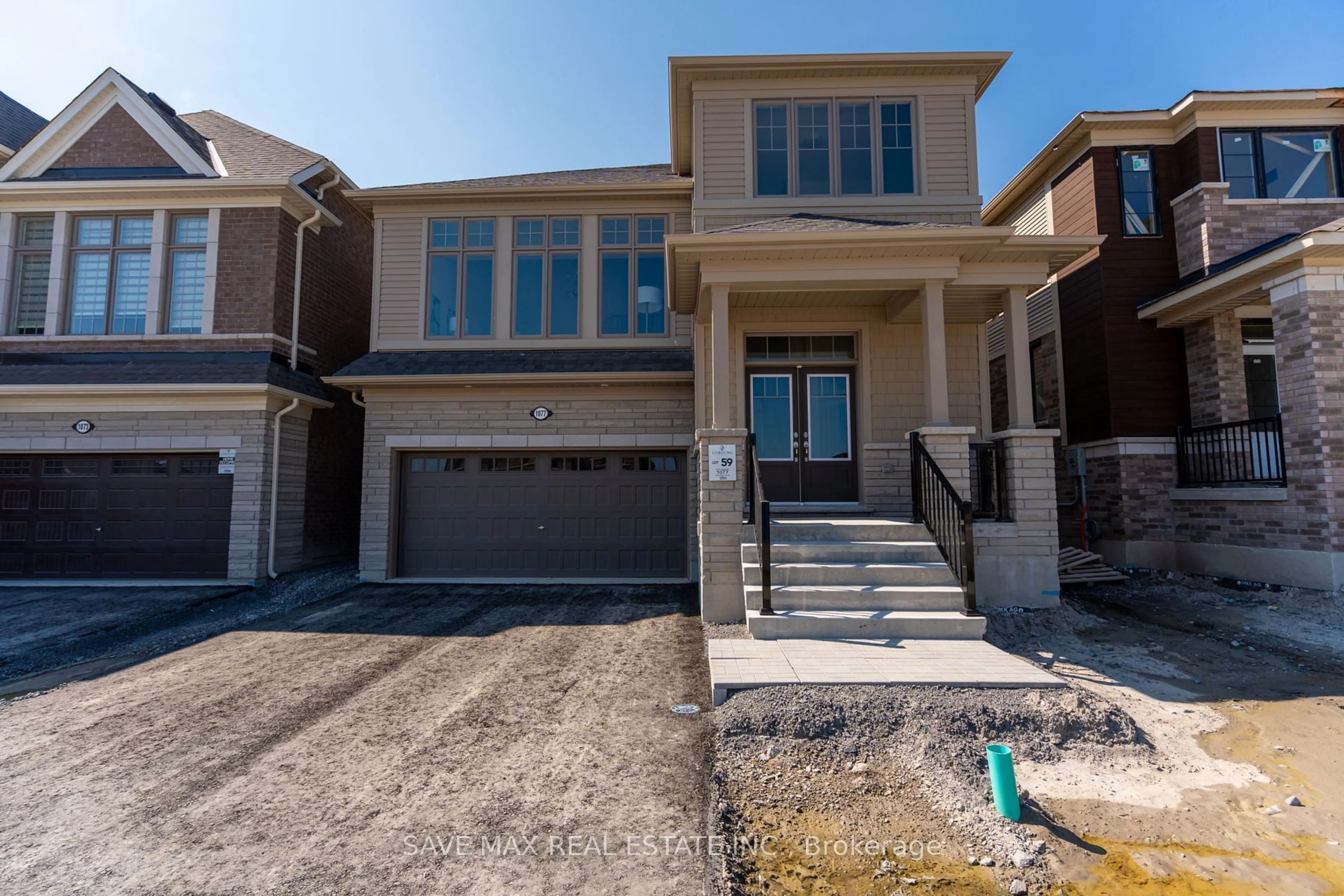 Home with brick exterior material, street for 1077 TRAILSVIEW Ave, Cobourg Ontario K9A 4J5