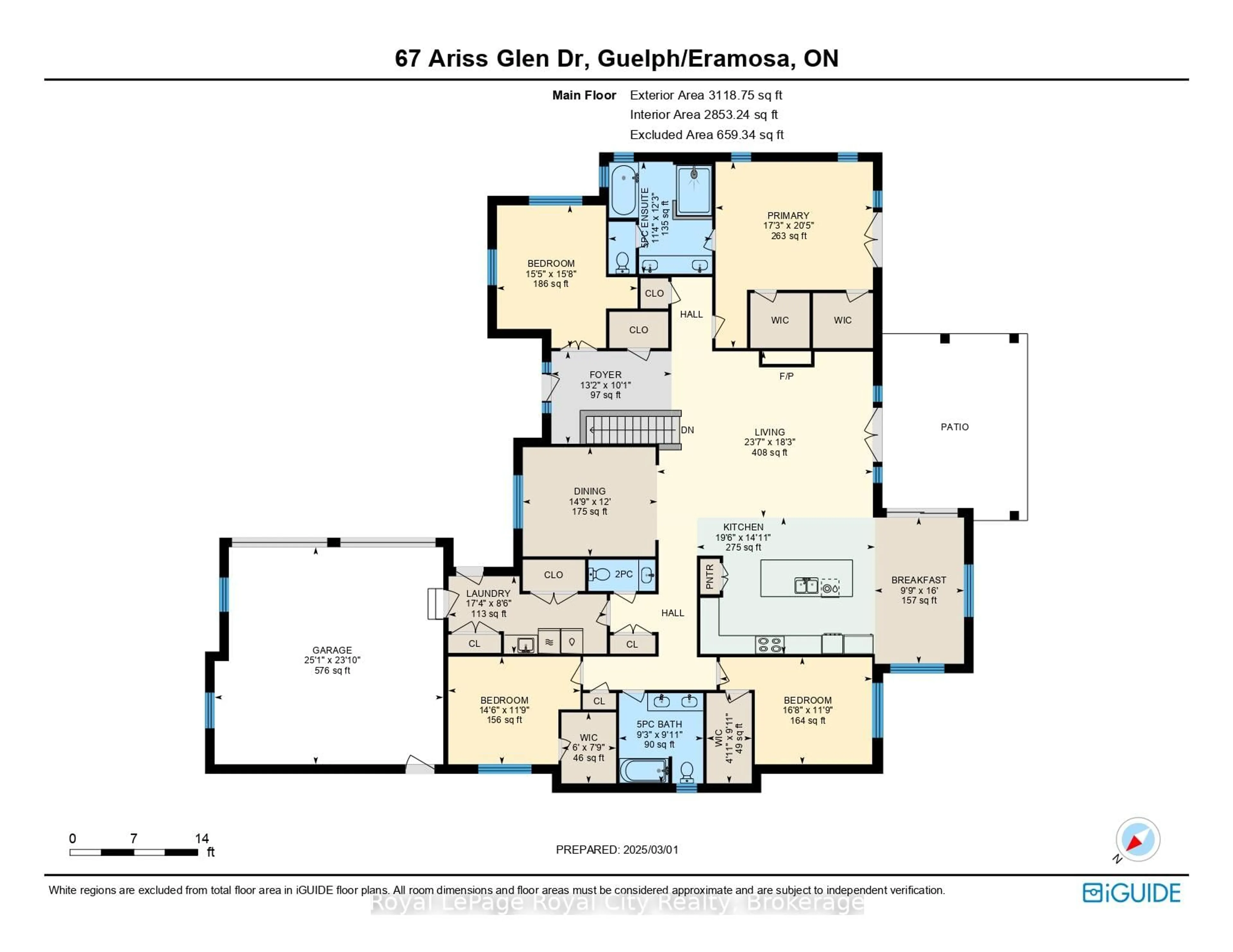 Floor plan for 67 Ariss Glen Dr, Guelph/Eramosa Ontario N0B 1B0