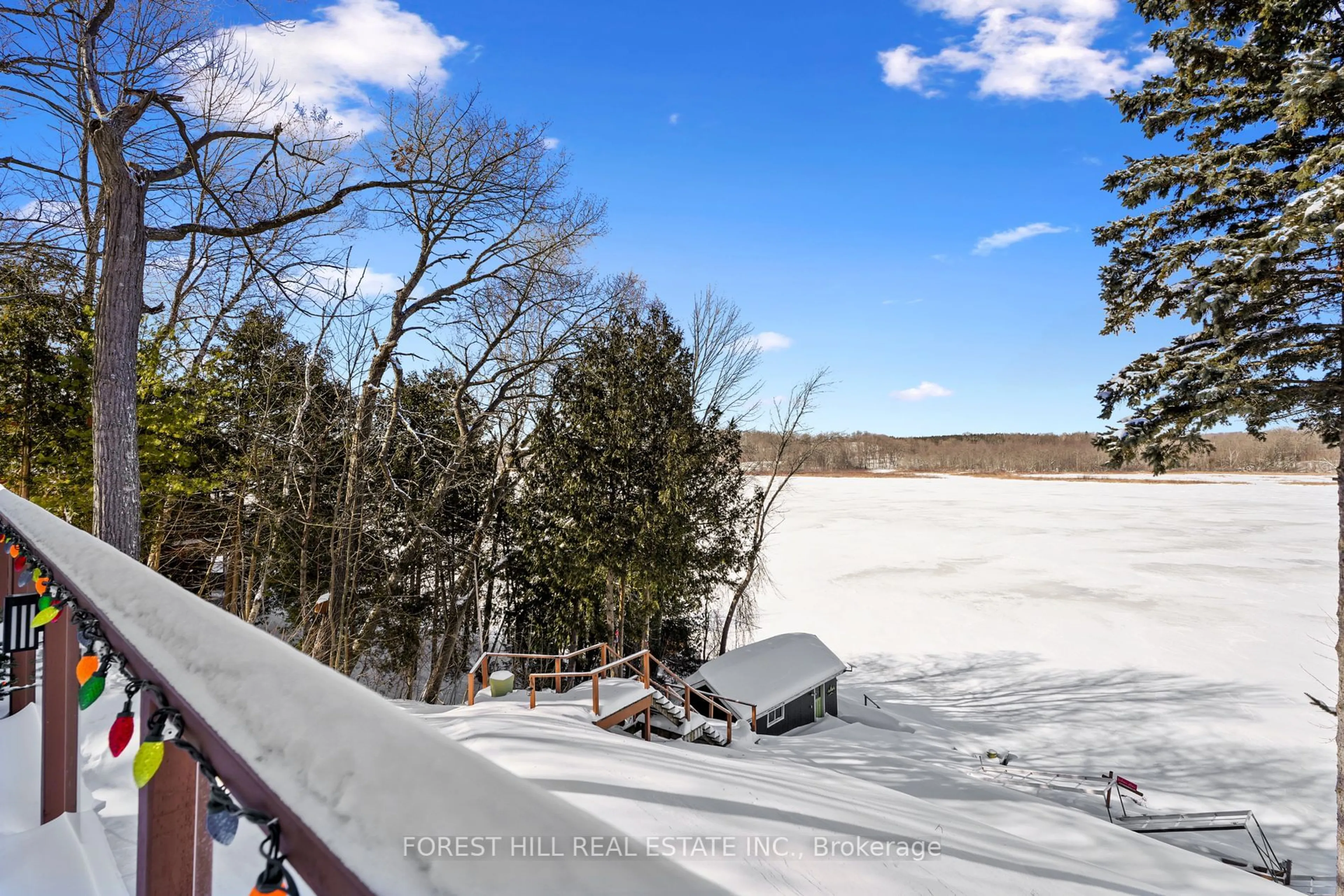 A pic from outside/outdoor area/front of a property/back of a property/a pic from drone, water/lake/river/ocean view for 102 Fleming Bay Rd, Trent Hills Ontario K0L 1Y0