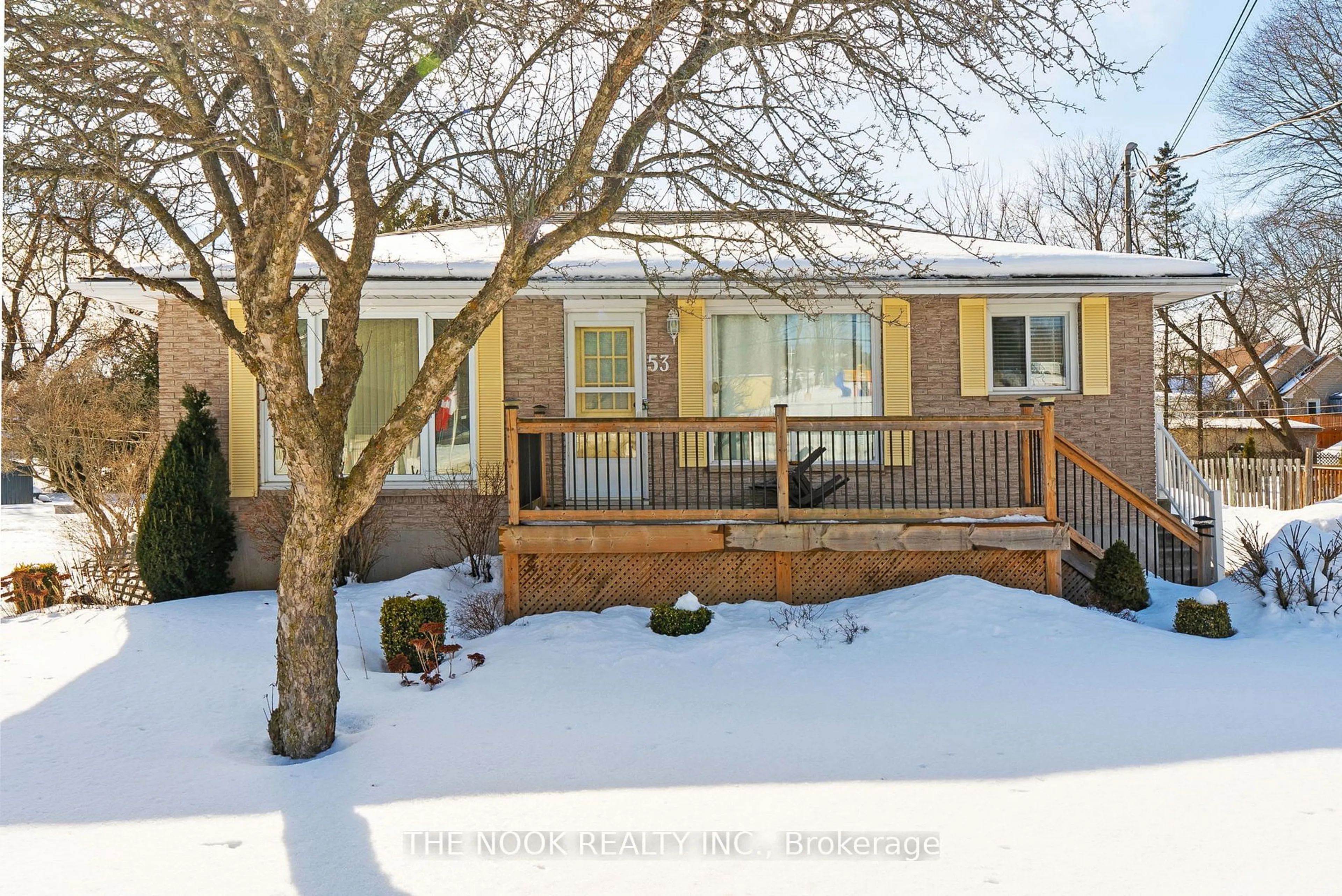 Patio, street for 53 Bursthall St, Marmora and Lake Ontario K0K 2M0