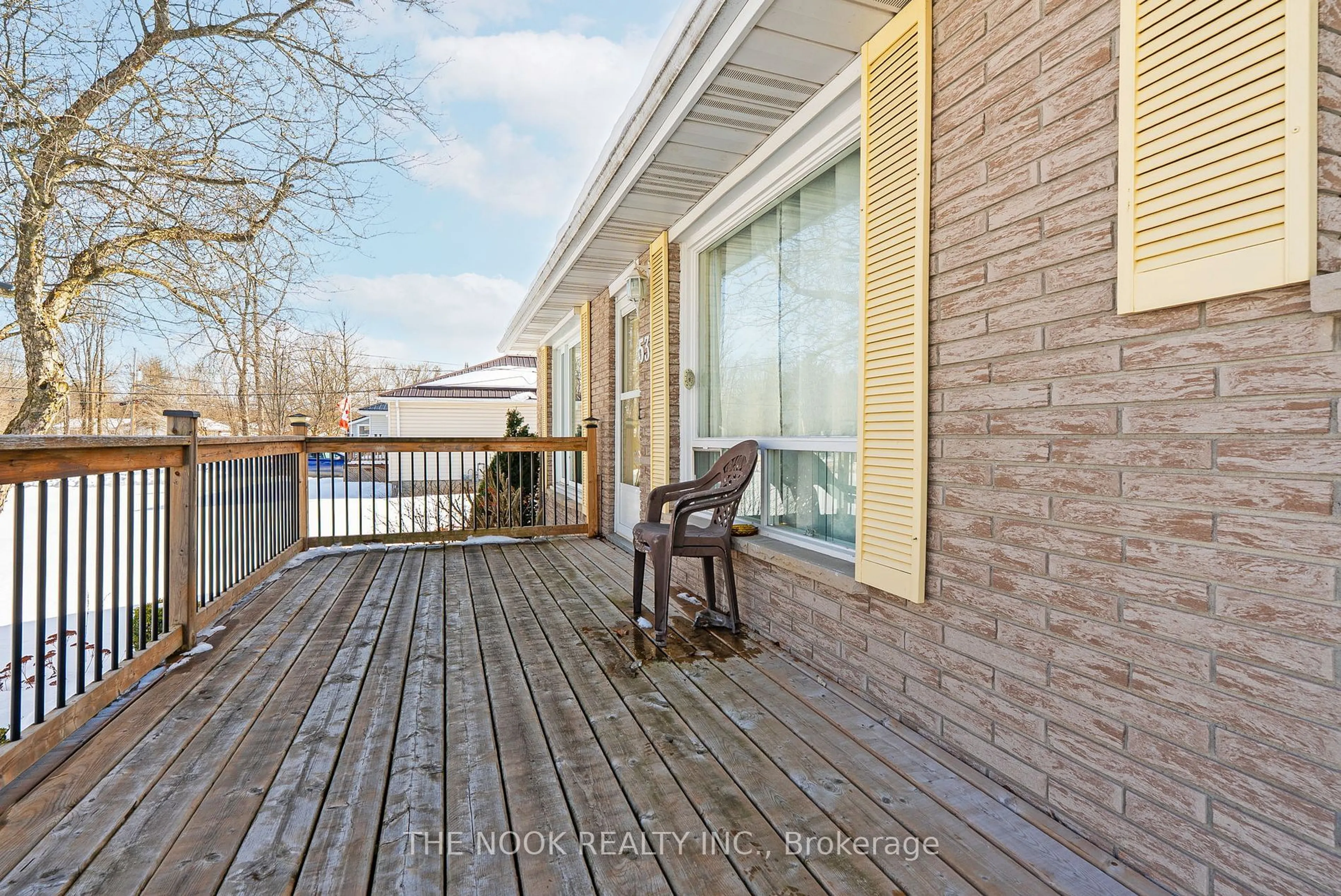 Patio, water/lake/river/ocean view for 53 Bursthall St, Marmora and Lake Ontario K0K 2M0